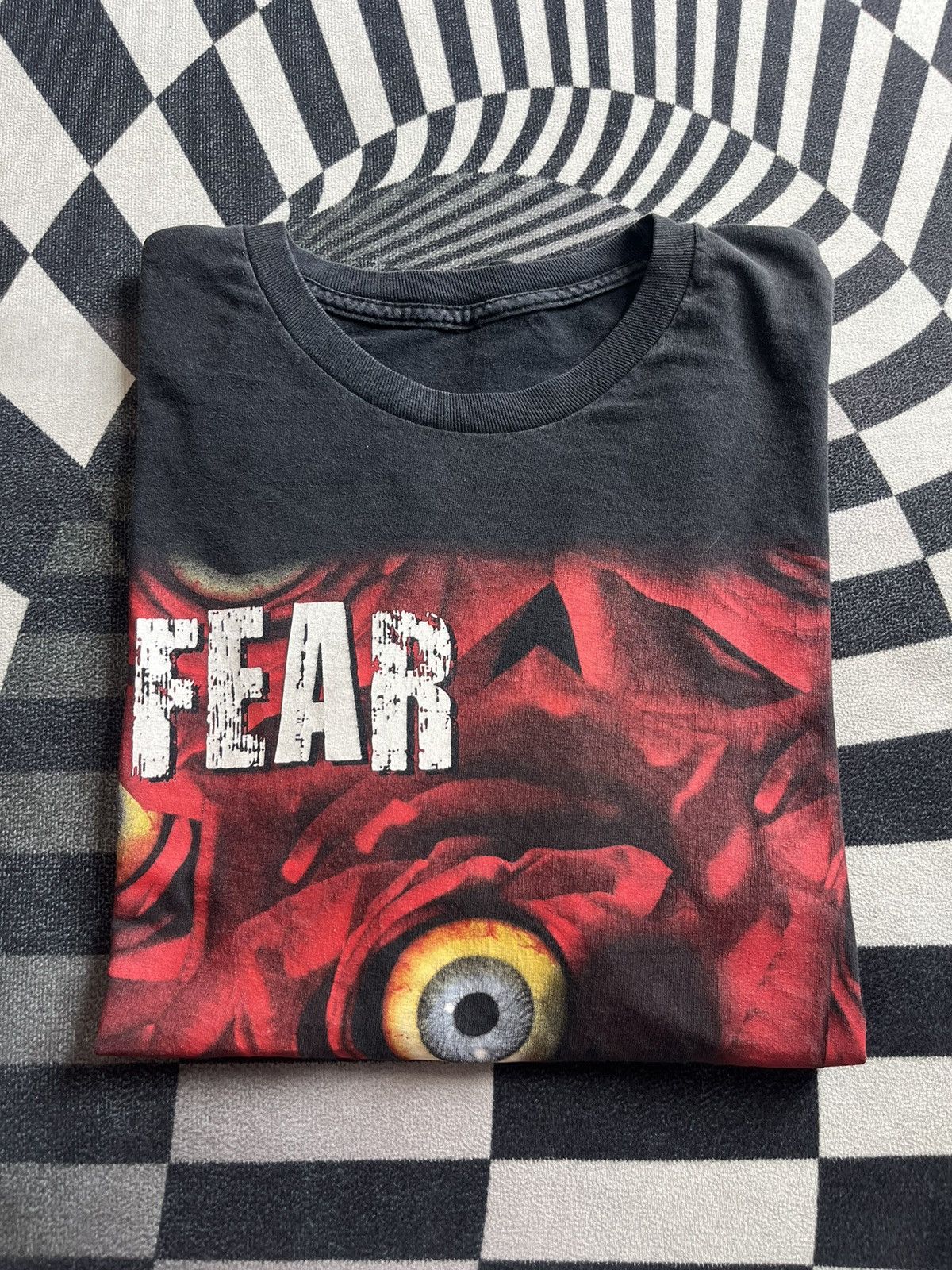 Arts & Science Vintage FEAR has a Way of Spreading HOWL-O-SCREAM 00’s Tee Size US XXL / EU 58 / 5 - 1 Thumbnail