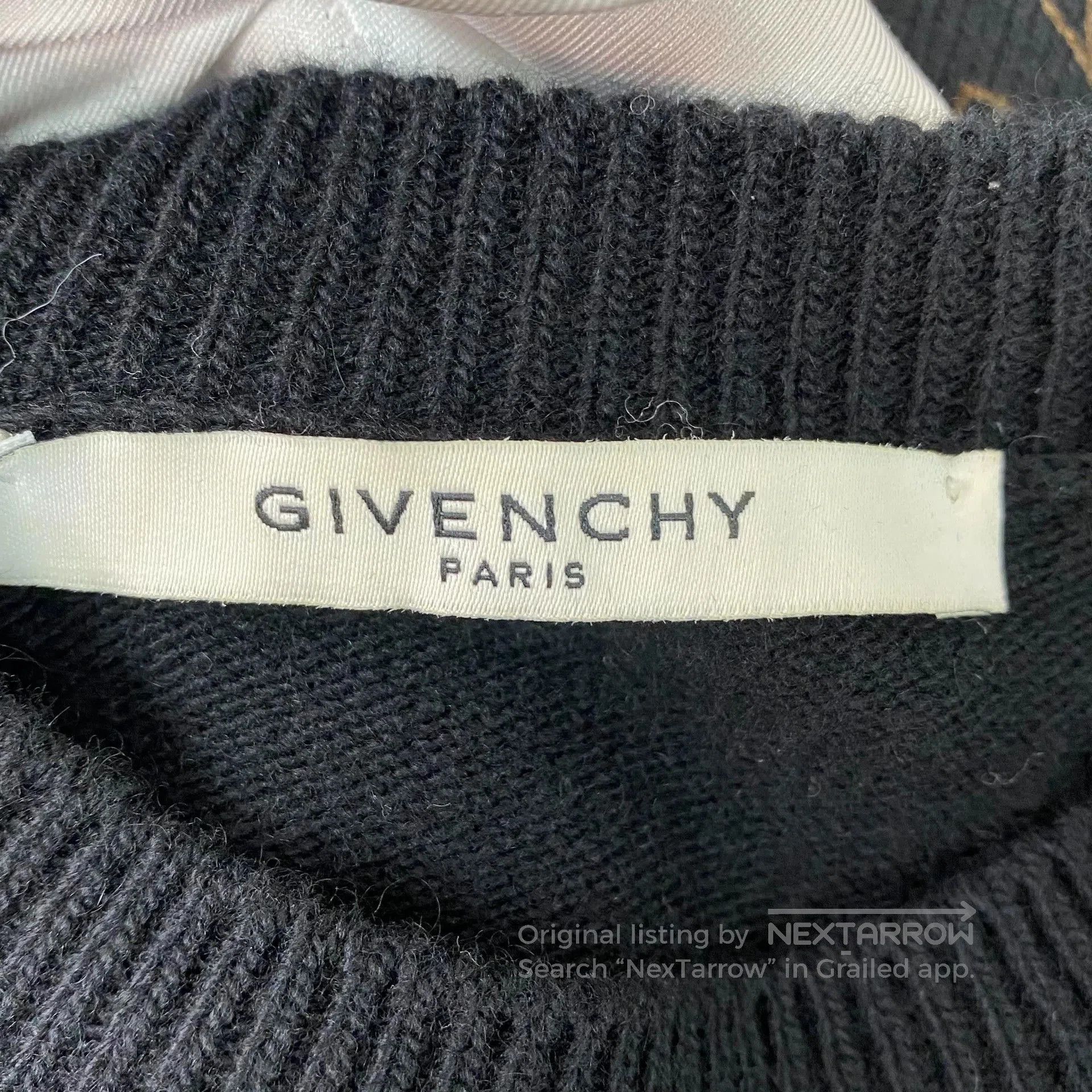 Givenchy Givenchy Dark Knit Top XS. Size US XS / EU 42 / 0 - 7 Thumbnail