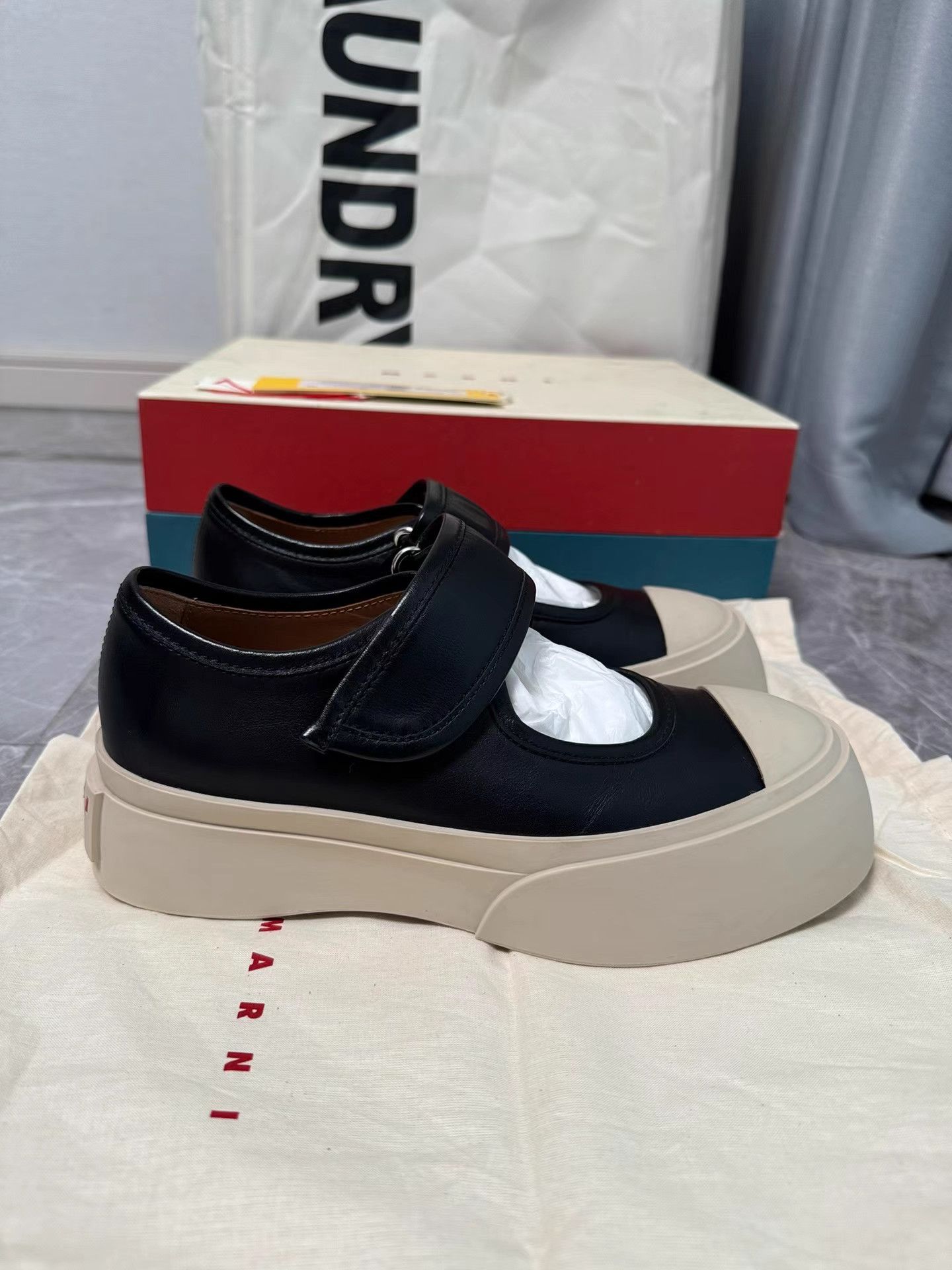 Marni Marni Velcro Strap Big Toe Shoes K6 Size US 7 / IT 37 - 4 Thumbnail