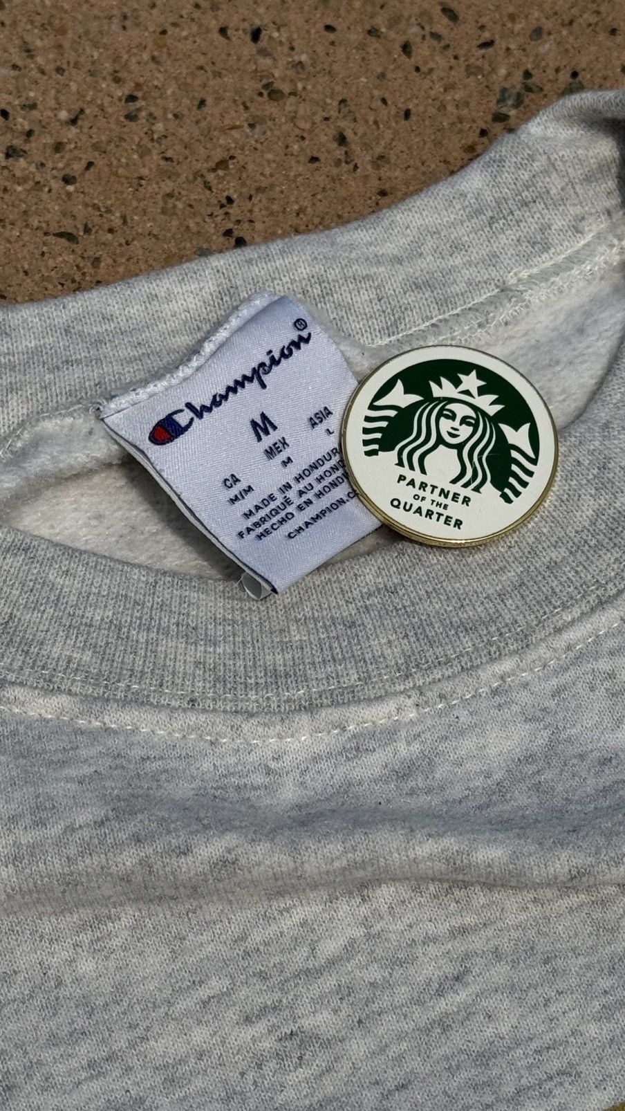 Champion Vintage Collegiate Sweatshirt "SMSU" Size US M / EU 48-50 / 2 - 2 Thumbnail