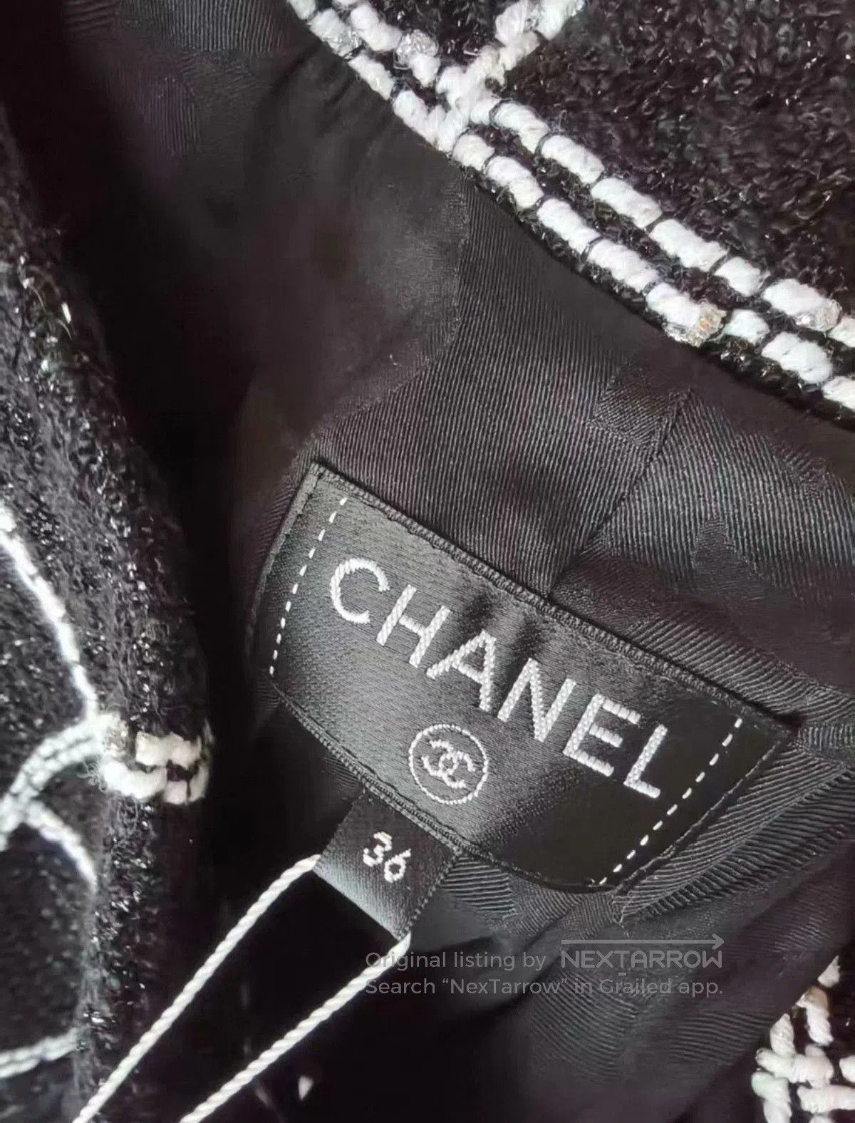Chanel Chanel Women's Checkered Pants. Size 28" / US 6 / IT 42 - 3 Thumbnail
