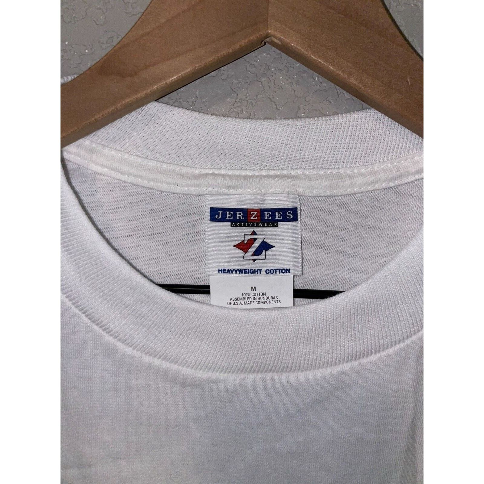 Jerzees Vintage Lassen National Park Hiking California White M Shirt Size US M / EU 48-50 / 2 - 5 Thumbnail