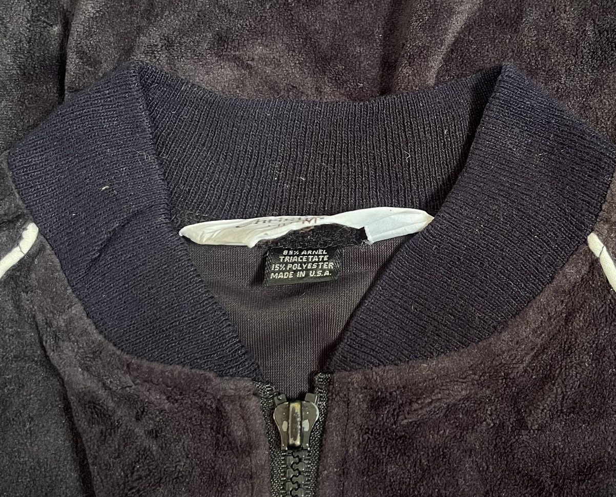 Dior Vintage christian dior logo velvet velour track jacket Size US M / EU 48-50 / 2 - 4 Thumbnail