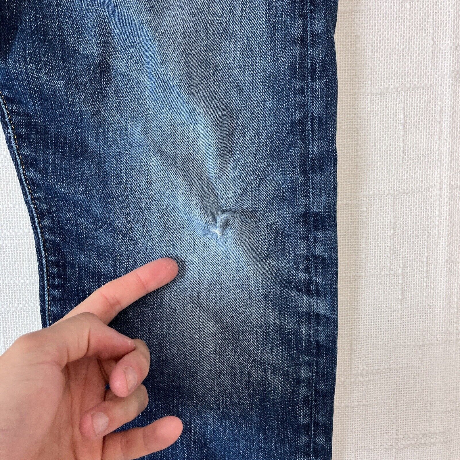 Polo Ralph Lauren Polo Ralph Lauren Jeans 33x29 Varick Slim Straight Whiskered Size US 33 - 7 Thumbnail