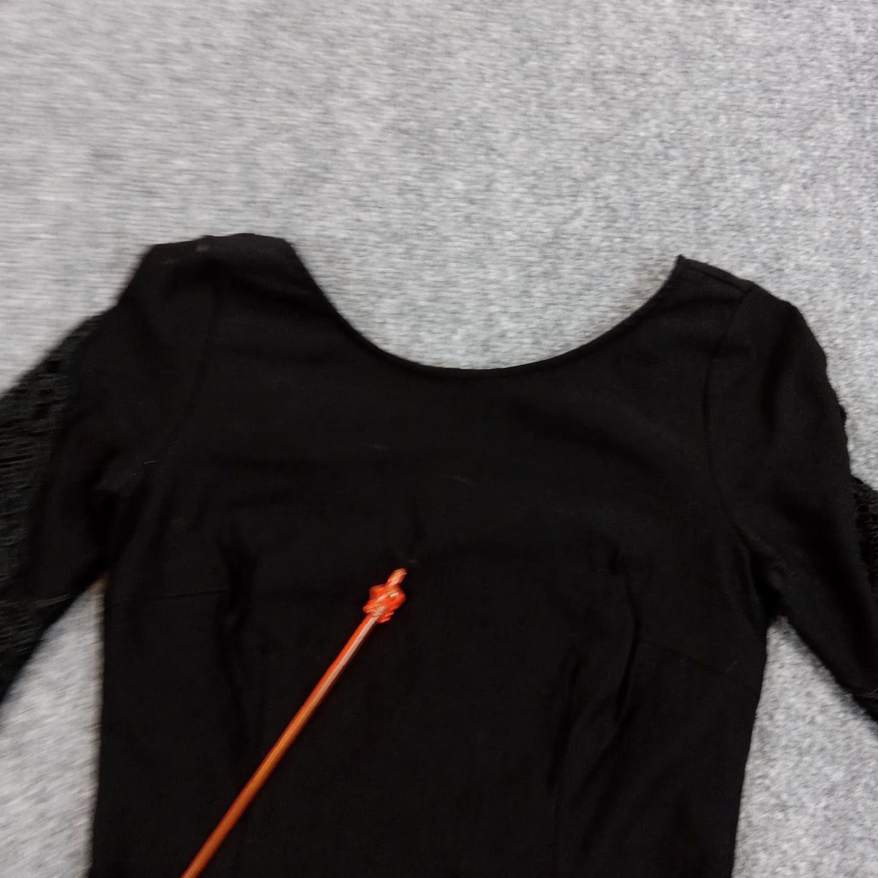 Lulus Lulus Shift Dress Womens Large Black Round Neck 3/4 Sleeve Knee Length Stretch Size L / US 10 / IT 46 - 7 Thumbnail