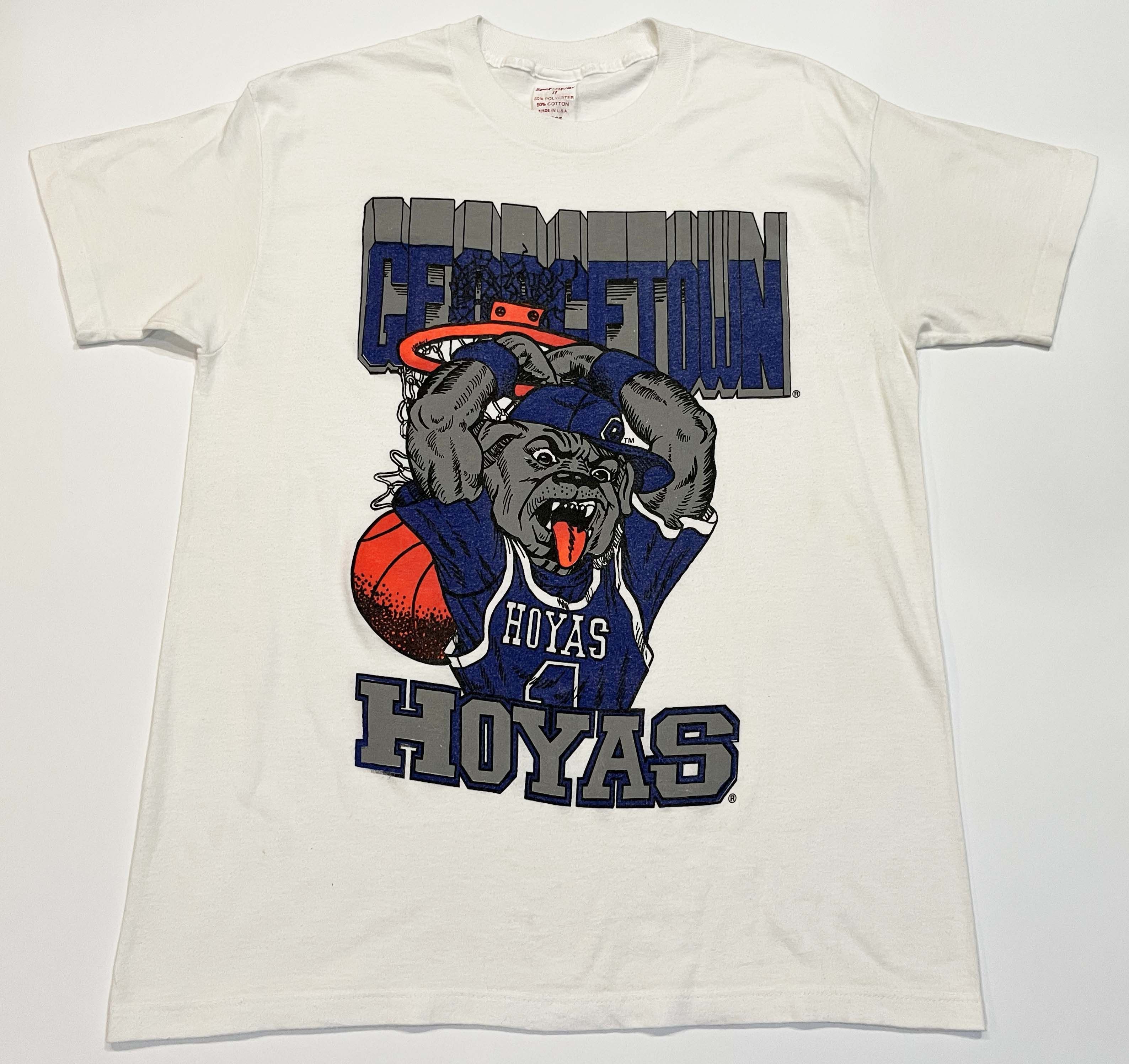 NCAA × Vintage Vintage Sportswear NCAA Georgetown Hoyas Basketball T-Shirt Size US L / EU 52-54 / 3 - 1 Thumbnail