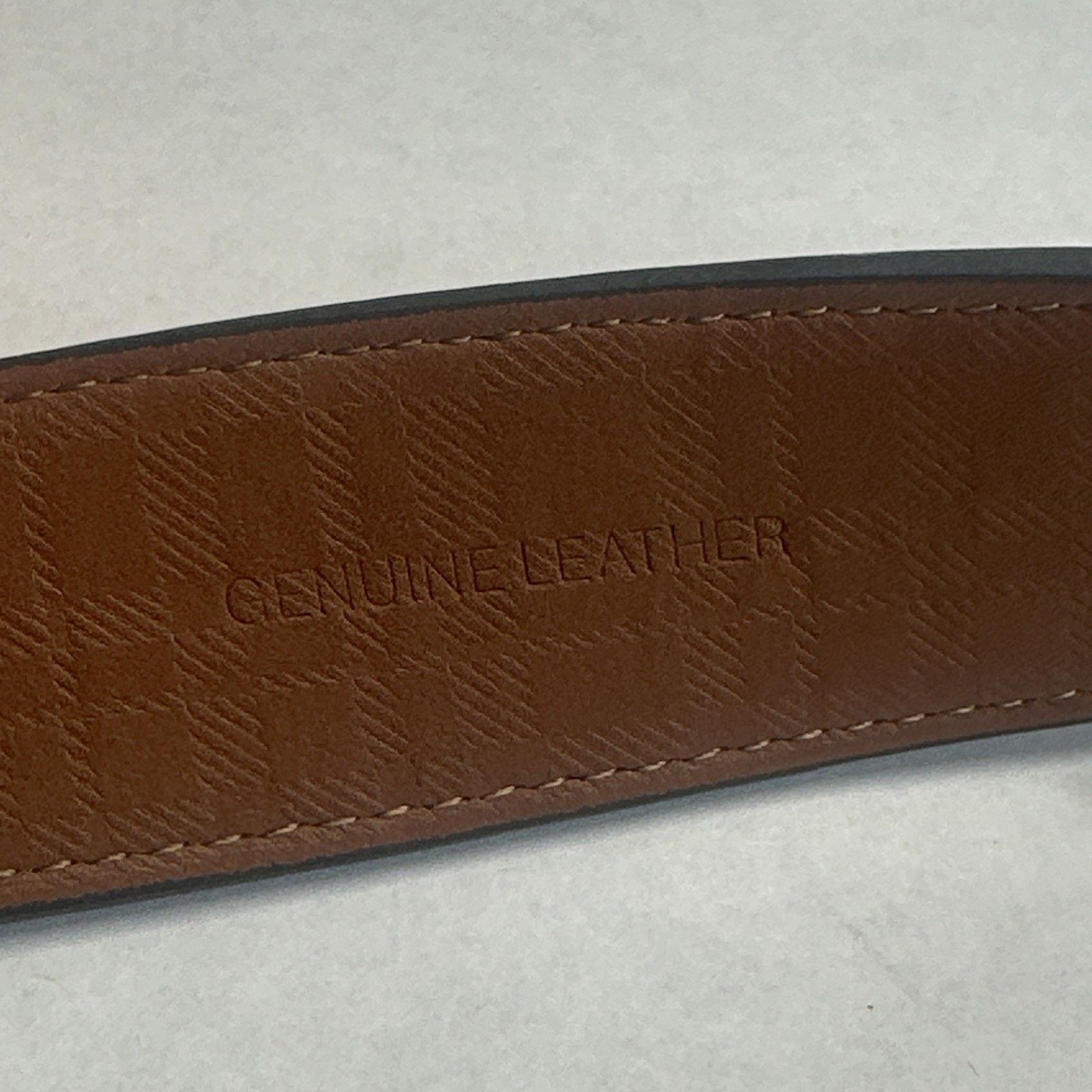 & Other Stories Men's BOCONI Dress Belt Black Leather Nashville Size 44/110 Size 44 - 6 Thumbnail