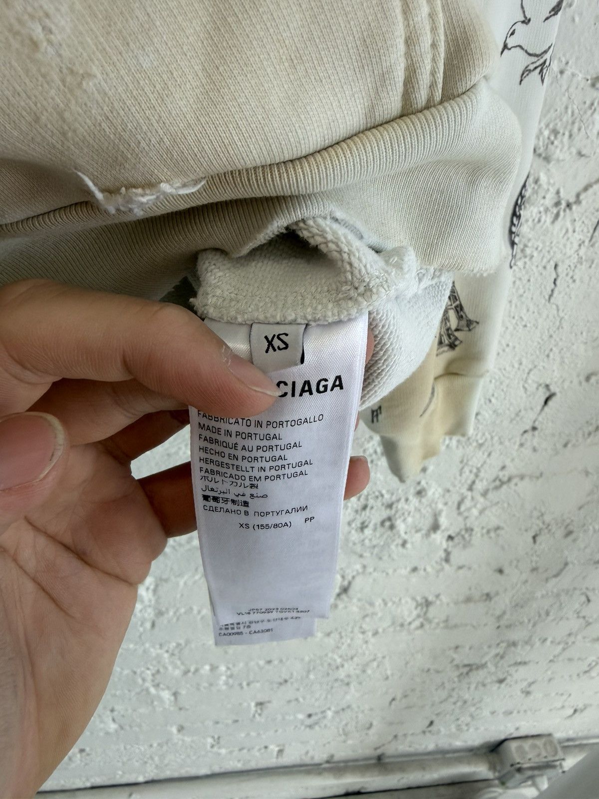 Balenciaga BALENCIAGA ‘TATTOO’ ZIP Size US XS / EU 42 / 0 - 4 Thumbnail