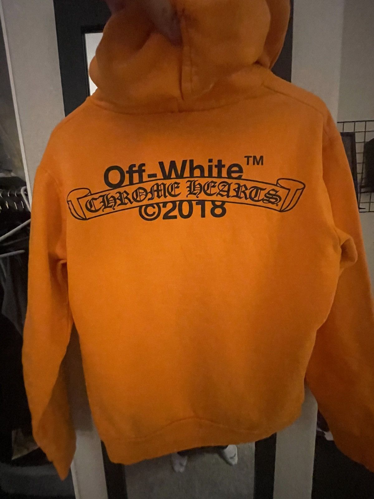 Chrome Hearts × Off-White 🚨🚨SOLD🚨🚨— Chrome Hearts x Off White Hoodie Size US M / EU 48-50 / 2 - 3 Thumbnail