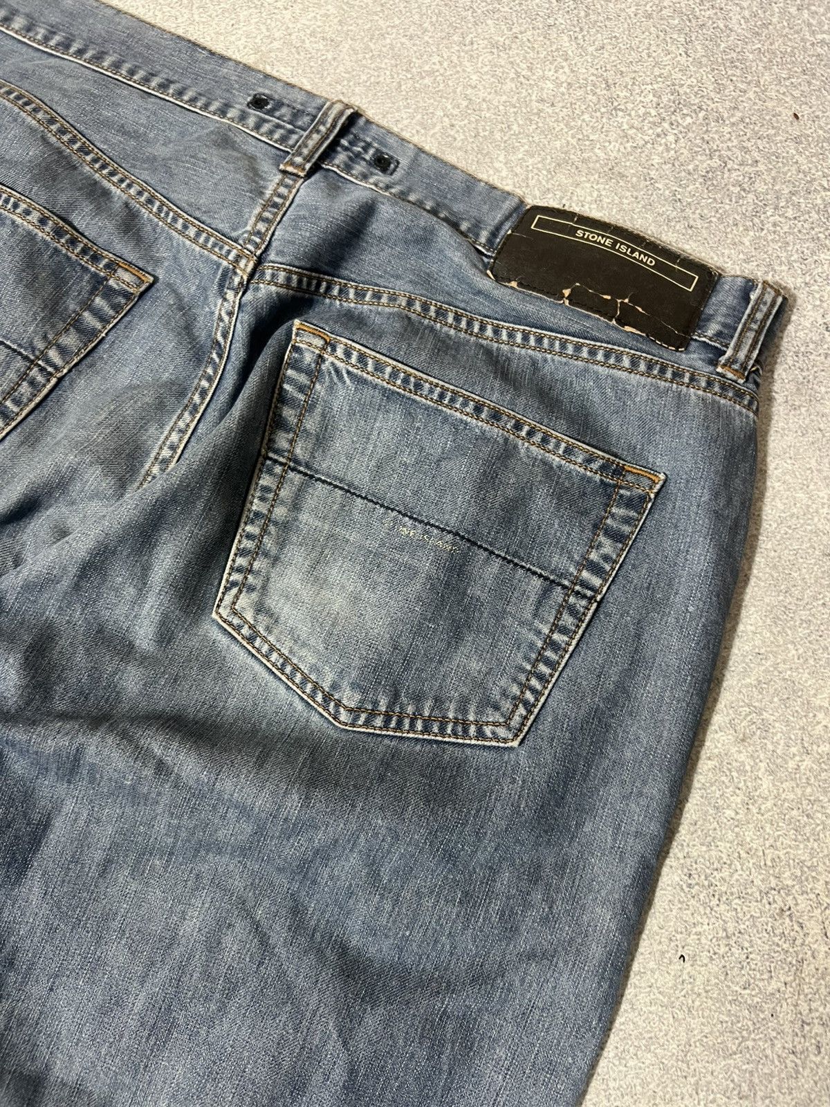 Stone Island Vintage Stone Island Denim Jeans Pants Size US 36 / EU 52 - 8 Thumbnail