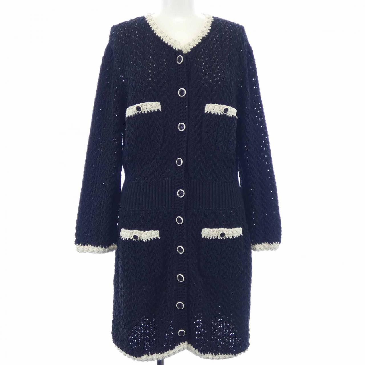 Chanel Chanel Chanel P72020K10363 Long Cardigan Cotton Tops P72020K10363 DUTY FREE for USA Size ONE SIZE - 1 Thumbnail