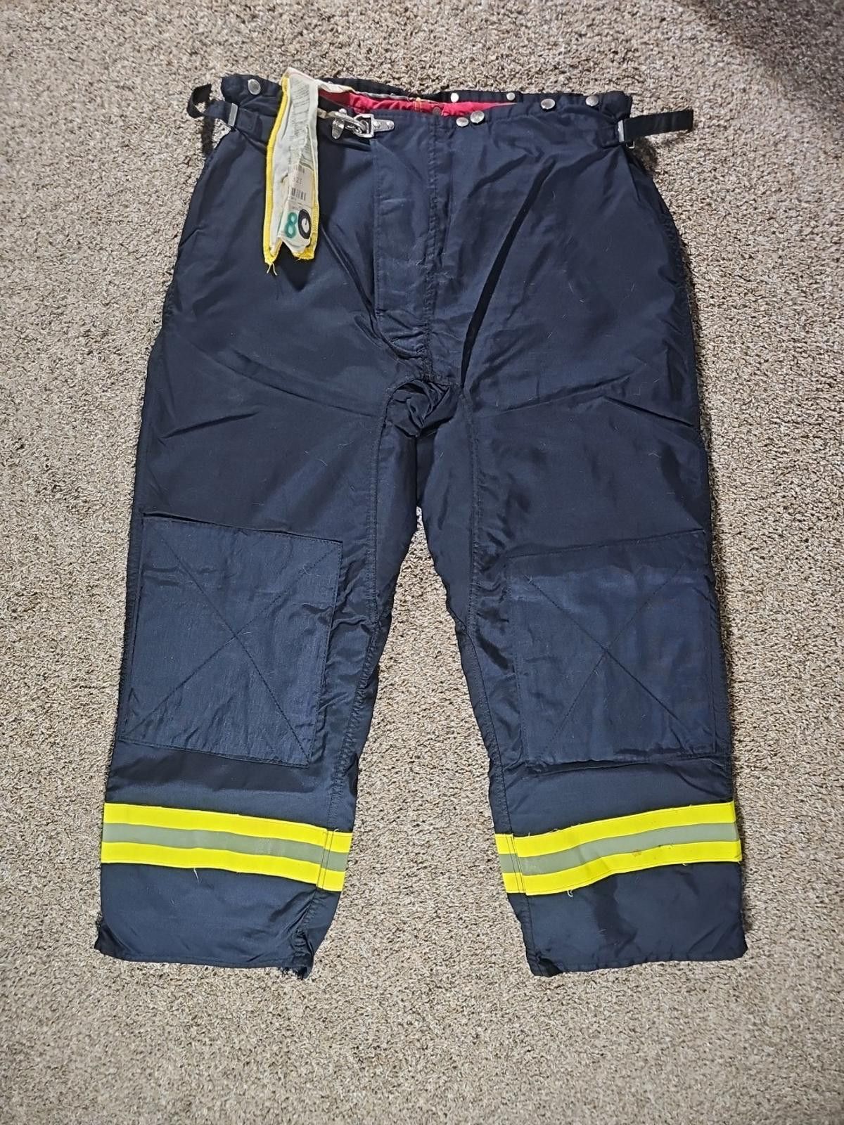 Other VINTAGE Morning Pride Firefighter Pants 44x32 Turnout Lined Size ONE SIZE - 1 Thumbnail