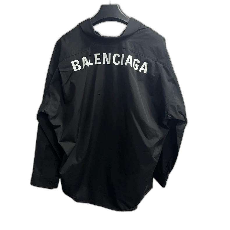 Balenciaga Black Long Sleeve Balenciaga Shirt-yf Size US M / EU 48-50 / 2 - 1 Thumbnail