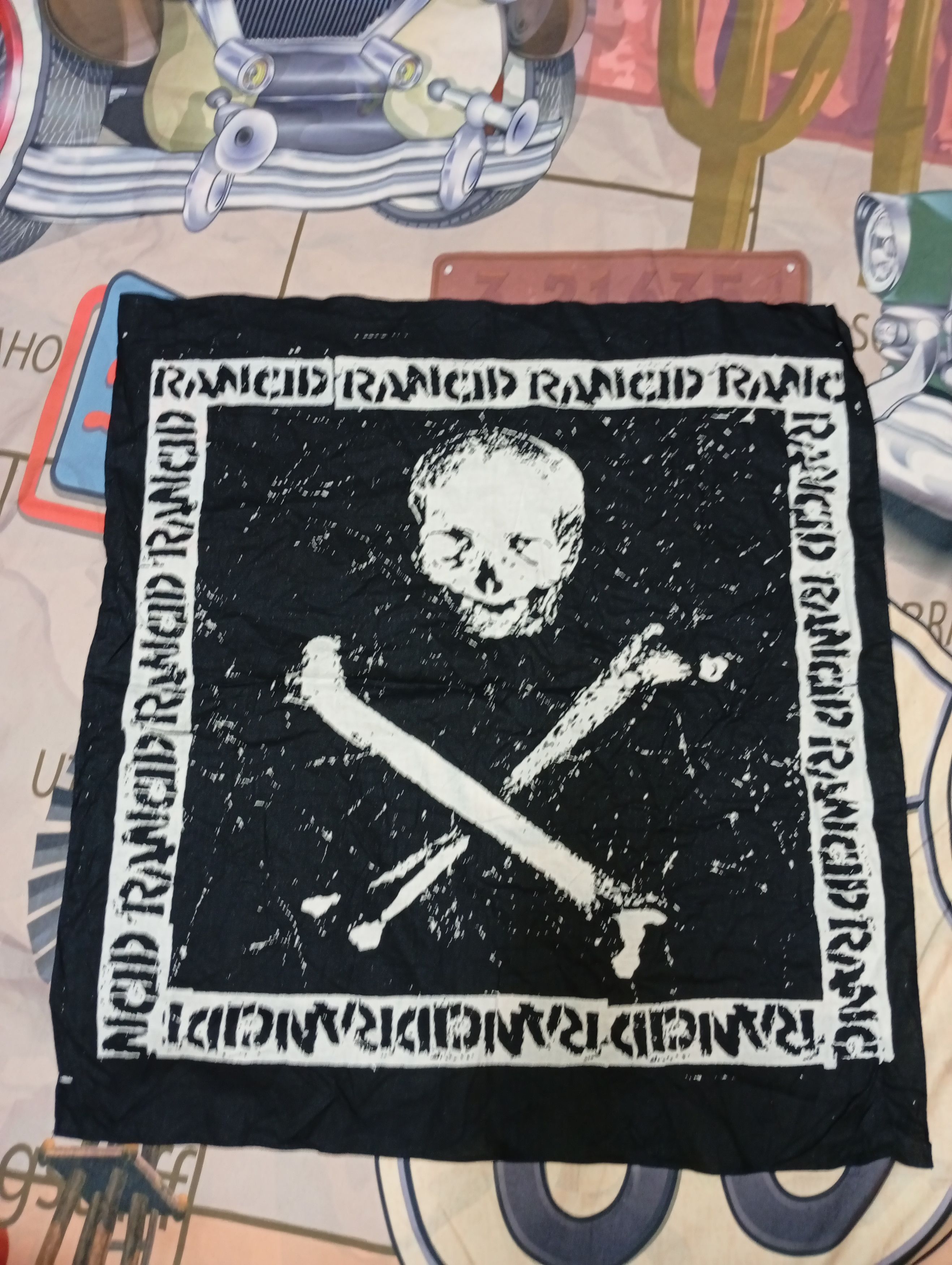 Punk and Yo Handkerchief X bandana X rancid band Size ONE SIZE - 1 Thumbnail