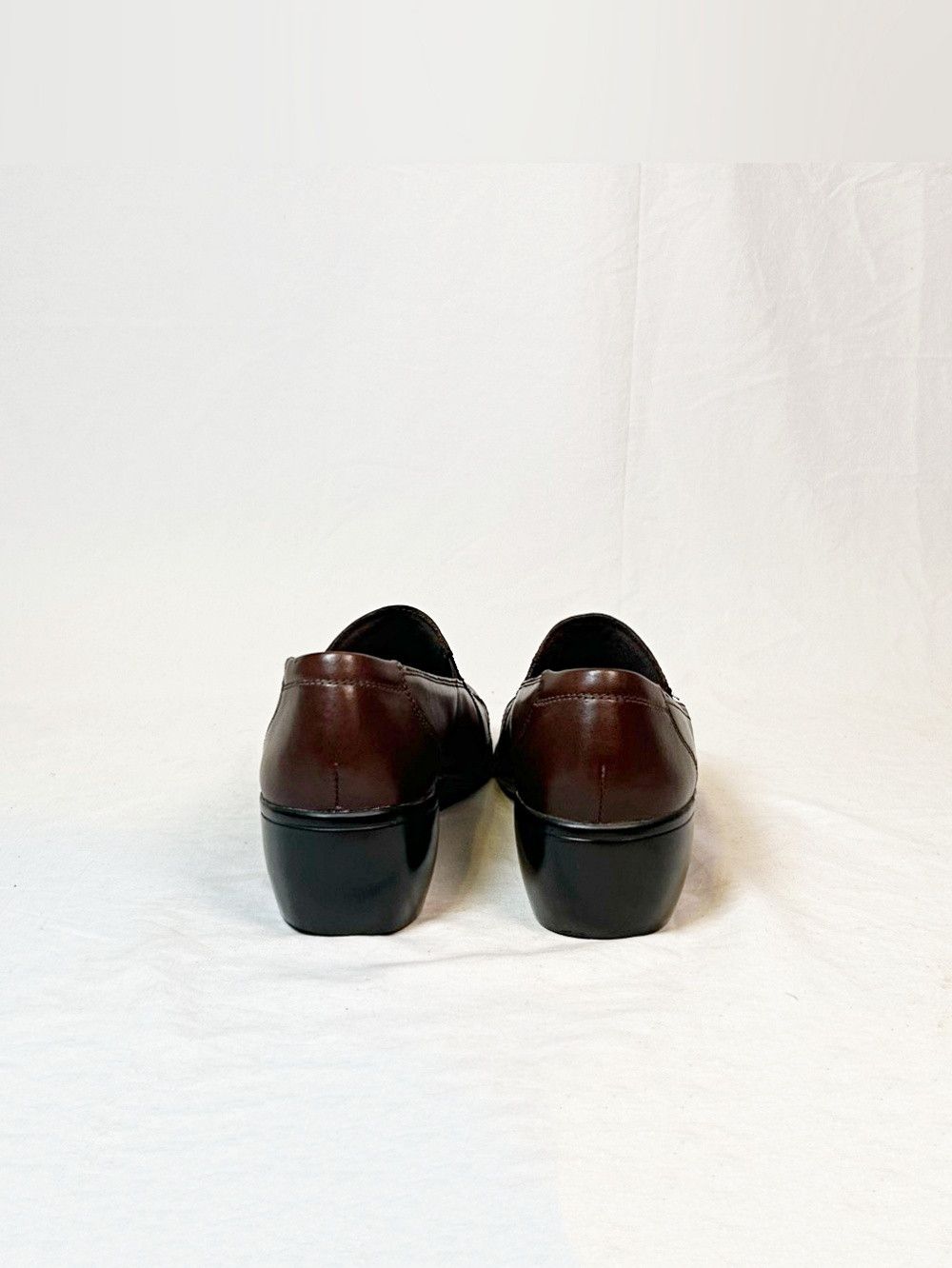 Clarks Clarks Womens Brown Leather Slip-on Loafers~8~ Size US 8 / IT 38 - 5 Thumbnail