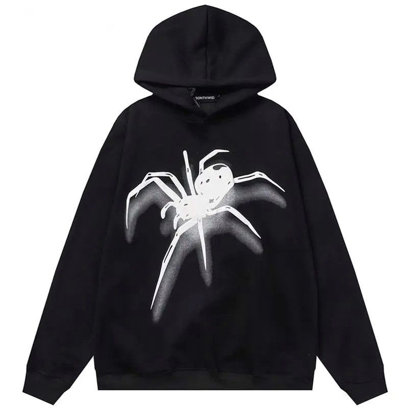 Japanese Brand × Vintage Y2K hoodie sweatshirt hip-hop Gothic Harajuku style pullover Size US L / EU 52-54 / 3 - 1 Thumbnail