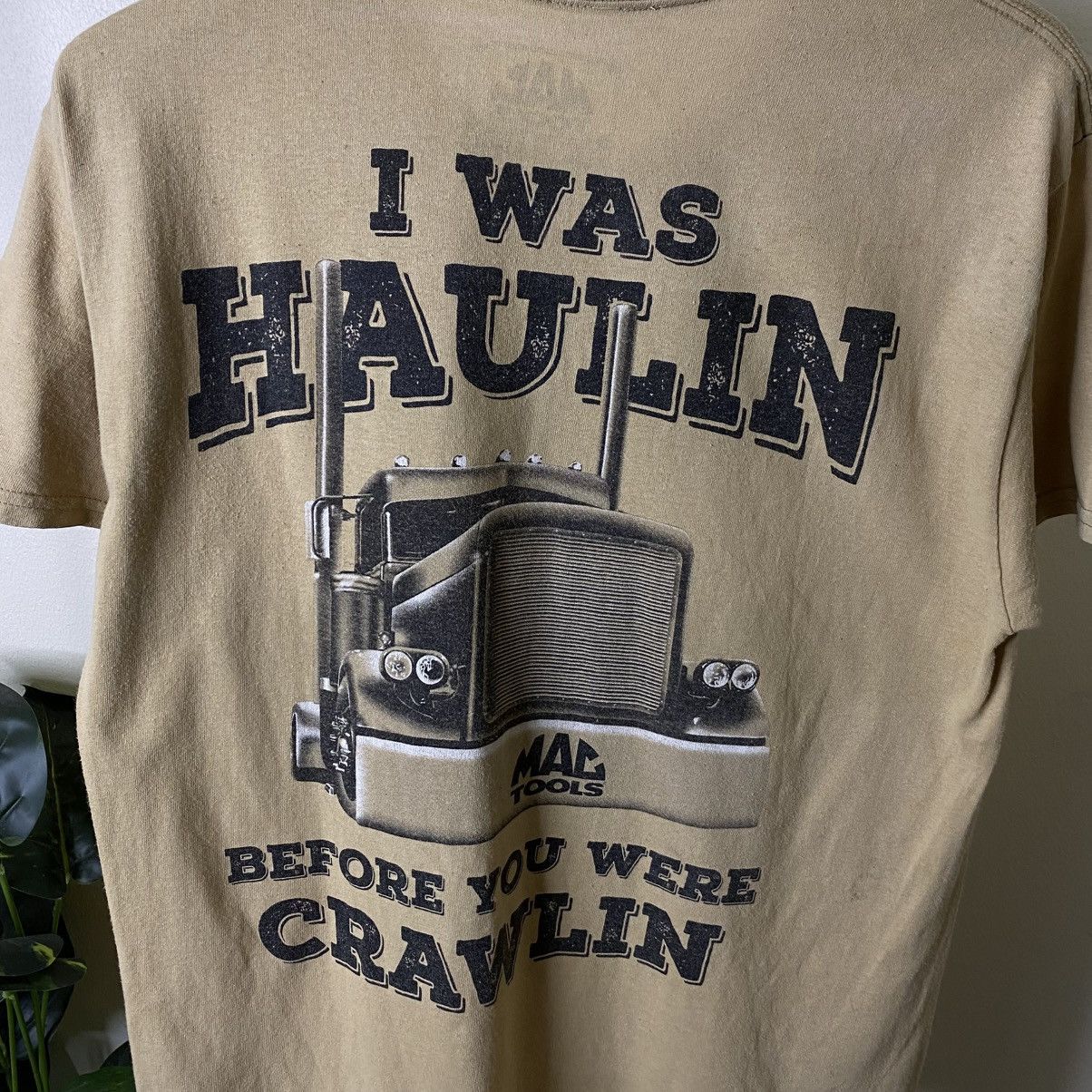 Other Mactools I Was Haulin Before You Were Crawlin Promo Tee Size US M / EU 48-50 / 2 - 2 Thumbnail