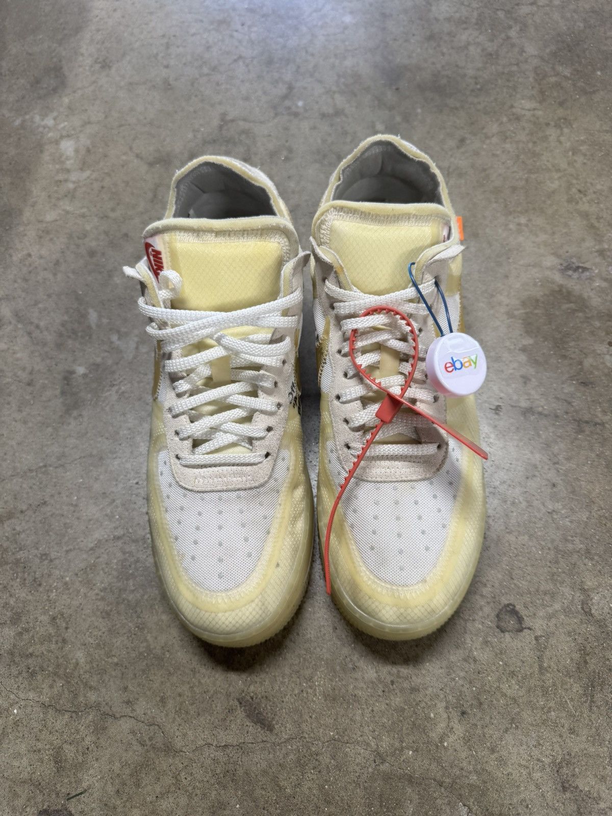Nike × Off-White Off White Nike “The Ten” Air force 1 Size US 10.5 / EU 43-44 - 1 Thumbnail