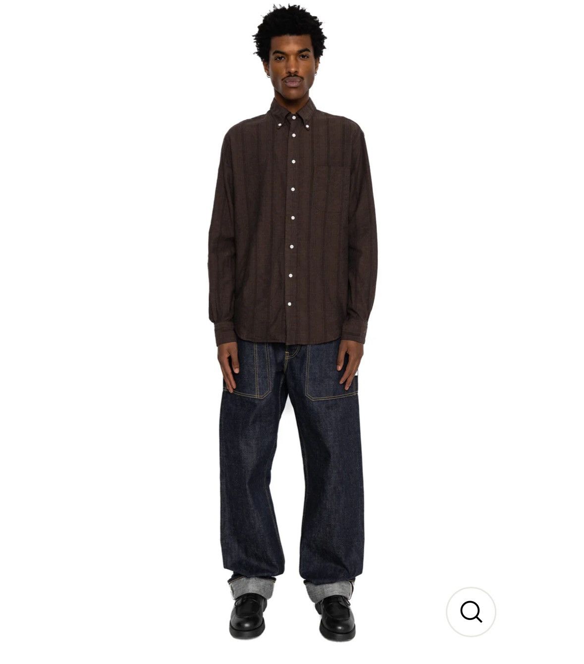 Sassafras Sassafras Fall Leaf R Stream Pants 14oz Denim Size US 30 / EU 46 - 1 Thumbnail