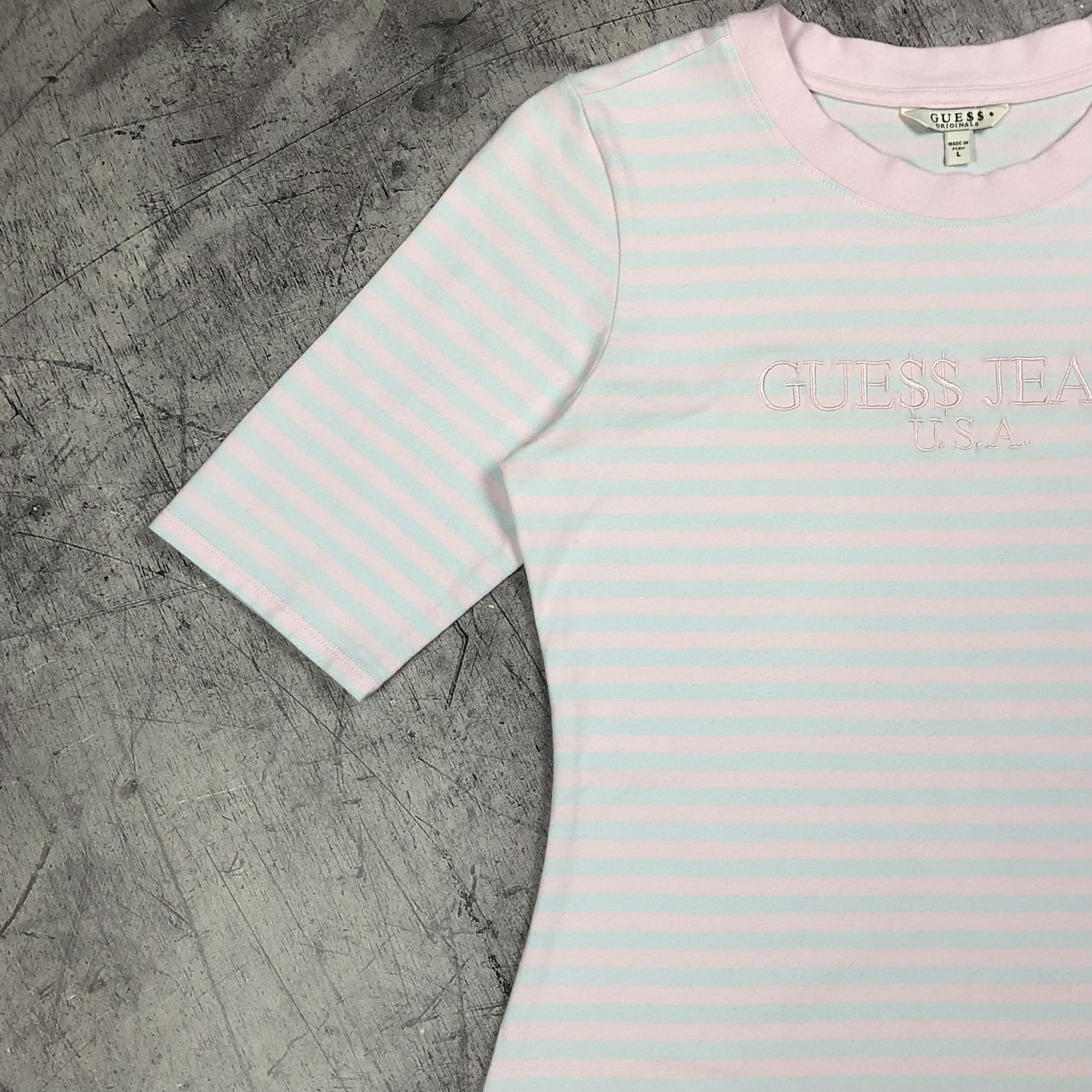 Guess Guess A$AP Rocky Stripe Dress Size L / US 10 / IT 46 - 7 Thumbnail