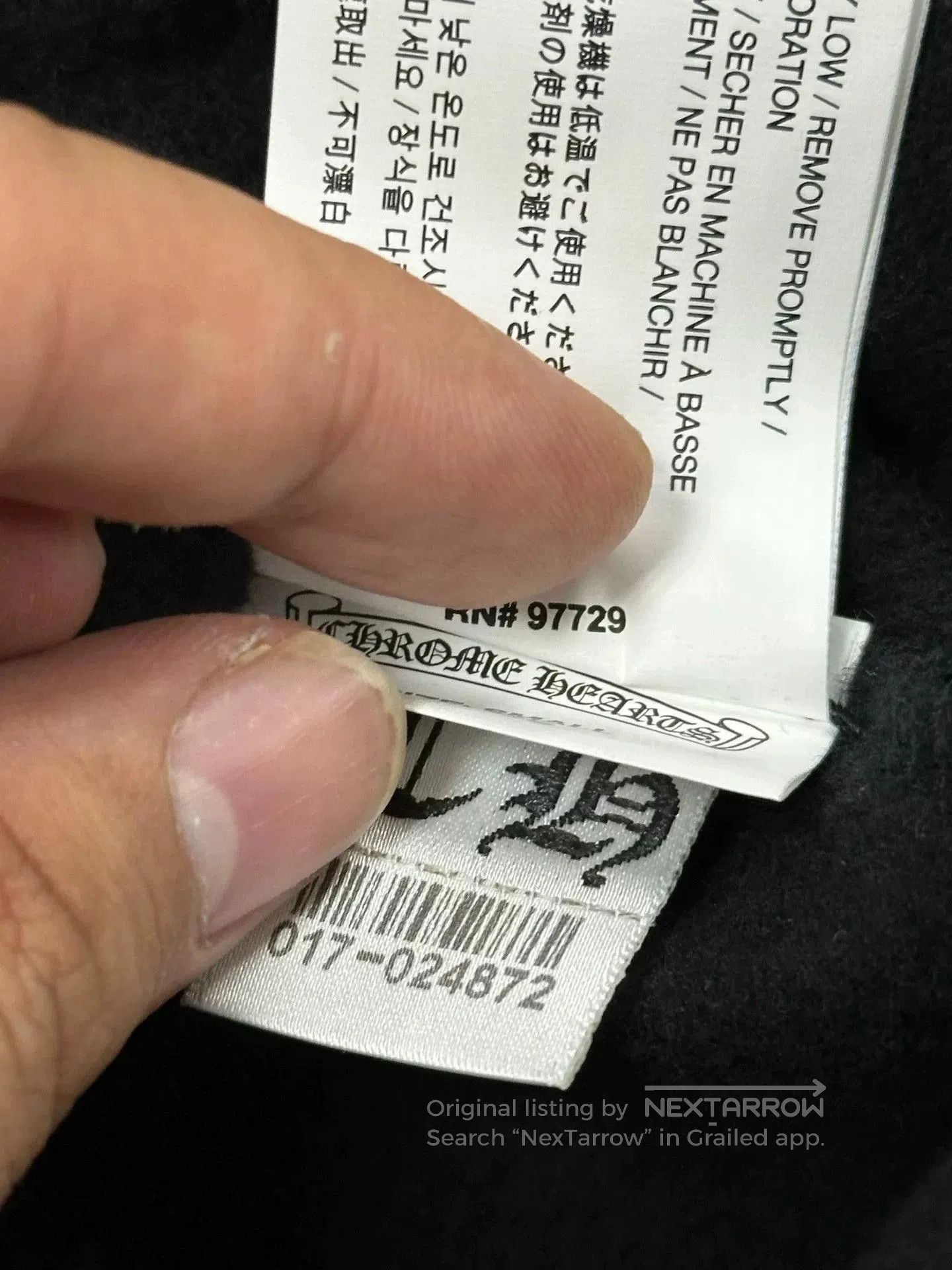 Chrome Hearts Rolling Stones Zip Hoodie.