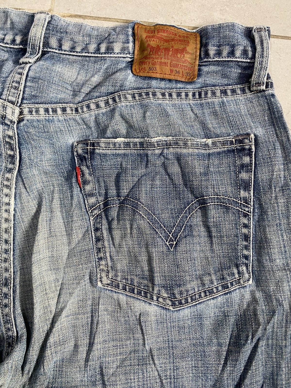 Levi's LEVIS 503 BAGGY Size US 34 / EU 50 - 11 Thumbnail
