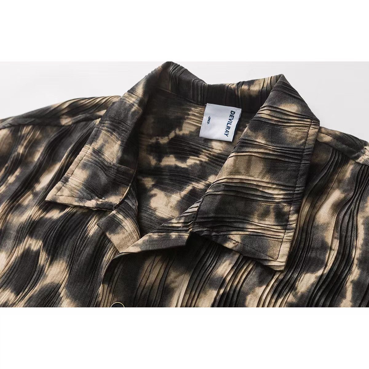 Japanese Brand × Vintage Vintage Street Hip Hop Leopard Print Shirt Size US S / EU 44-46 / 1 - 4 Thumbnail