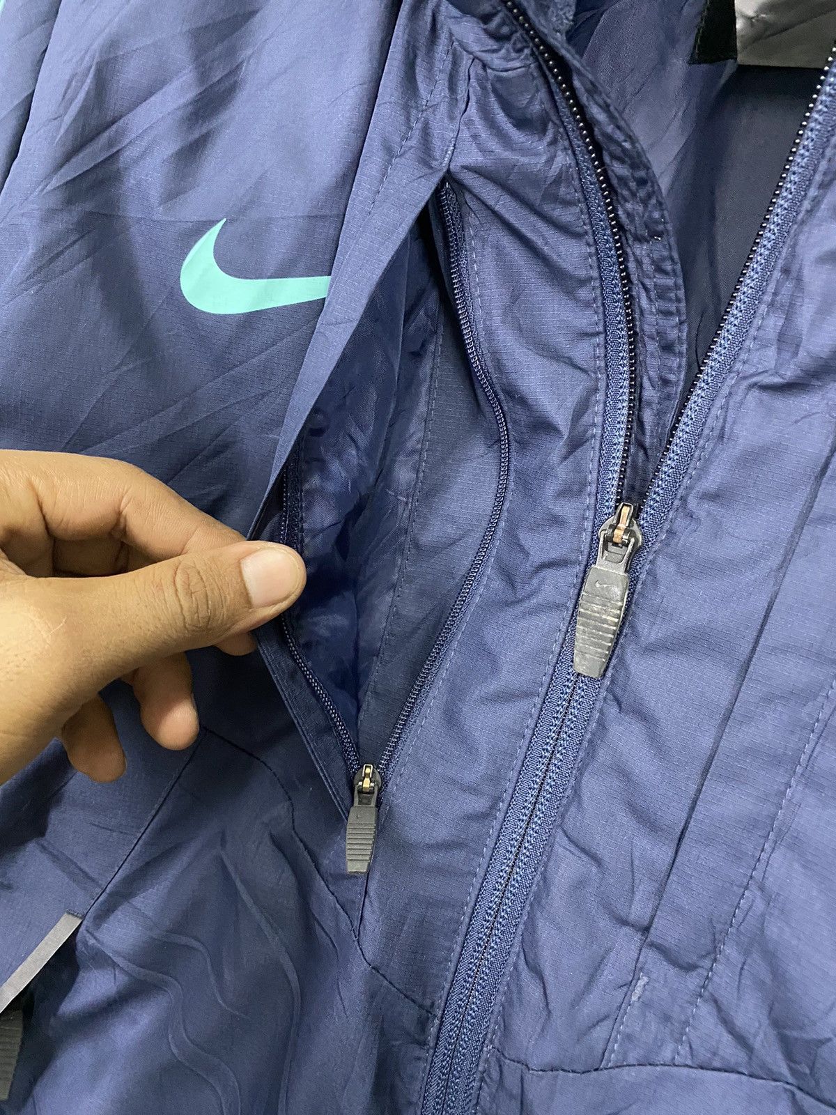 Nike × Nike ACG × Vintage Vintage nike hoodie jacket very rare Size US M / EU 48-50 / 2 - 9 Thumbnail
