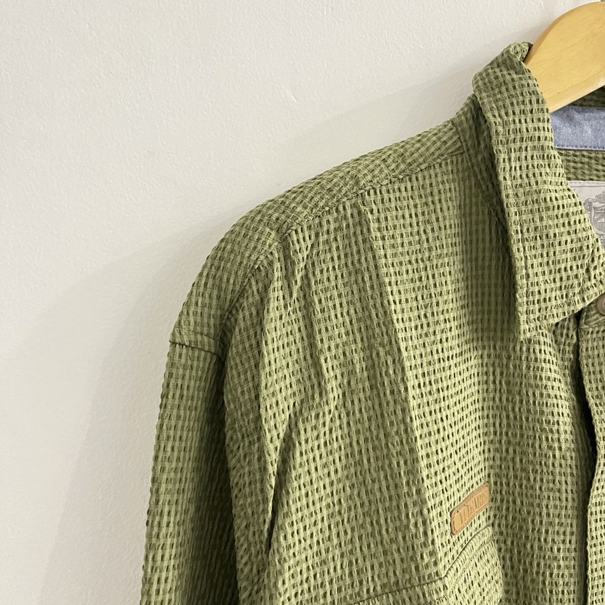 Japanese Brand Textured Shirt Long Sleeve - JUN25 Size US L / EU 52-54 / 3 - 4 Thumbnail