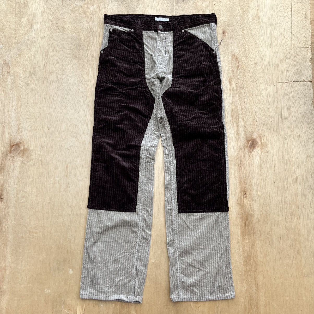 NUMBER NINE CORDUROY CARPENTER DOUBLE KNEE JAPANESE BRAND