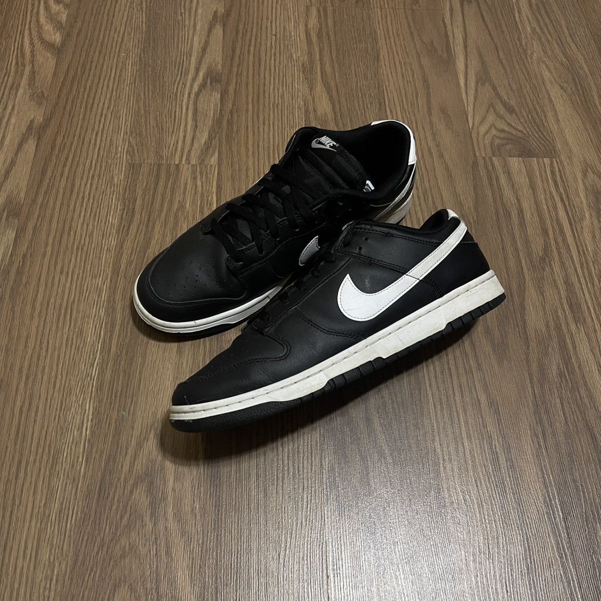Nike SB Nike Dunk Low Retro Black White DV0831-002 Men's Size 13 Size US 13 / EU 46 - 5 Thumbnail