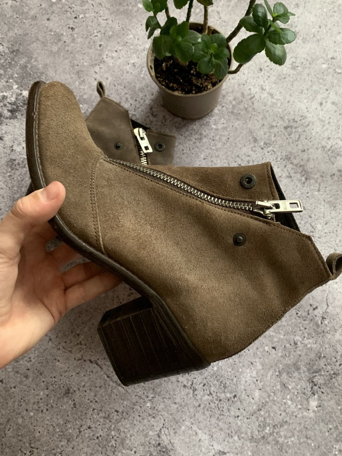 Diesel 🔥DIESEL LEATHER WOMENS BOOTS Size US 10 / IT 40 - 11 Thumbnail