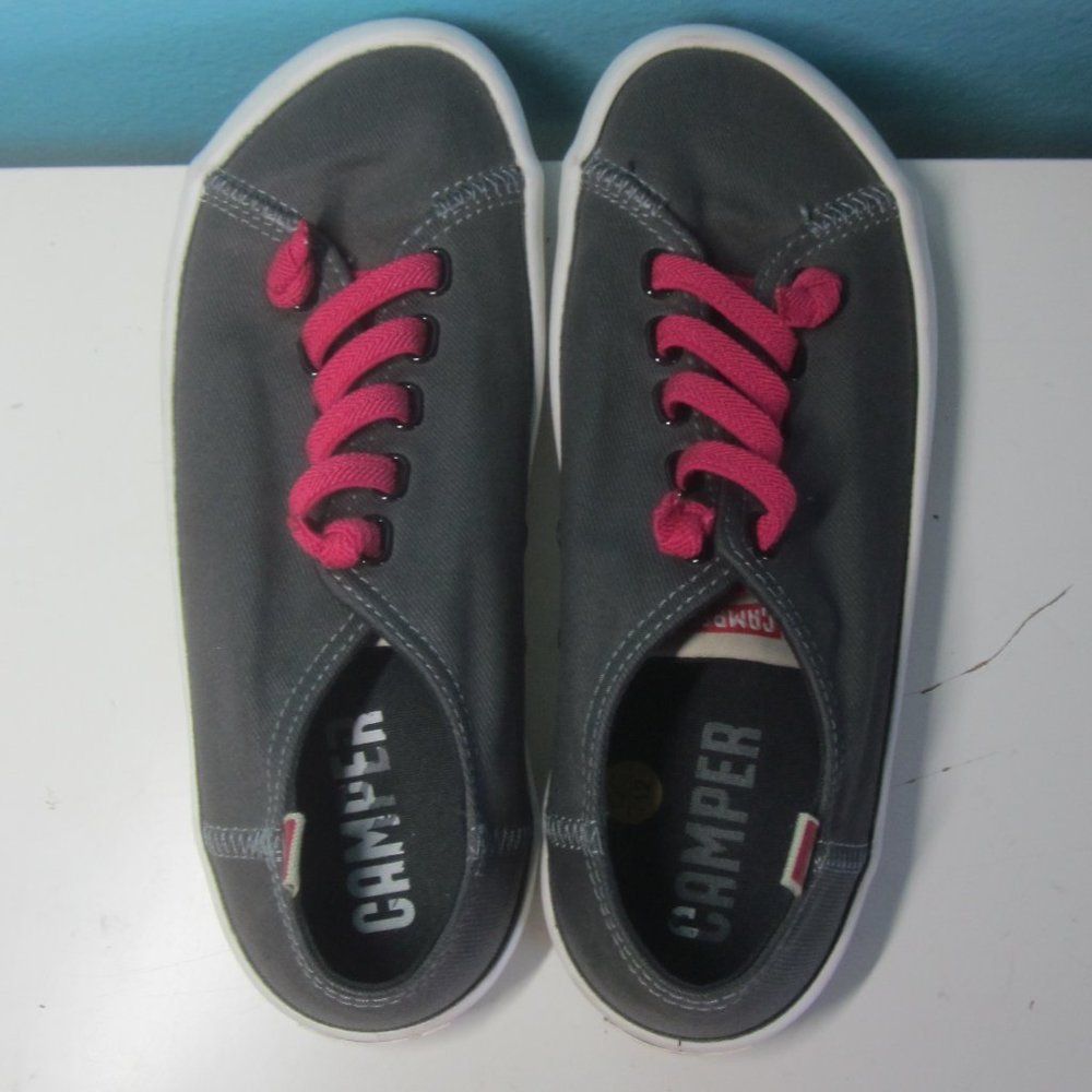 Camper Camper Peu Size 36 Gray Canvas Size US 6 / IT 36 - 6 Thumbnail