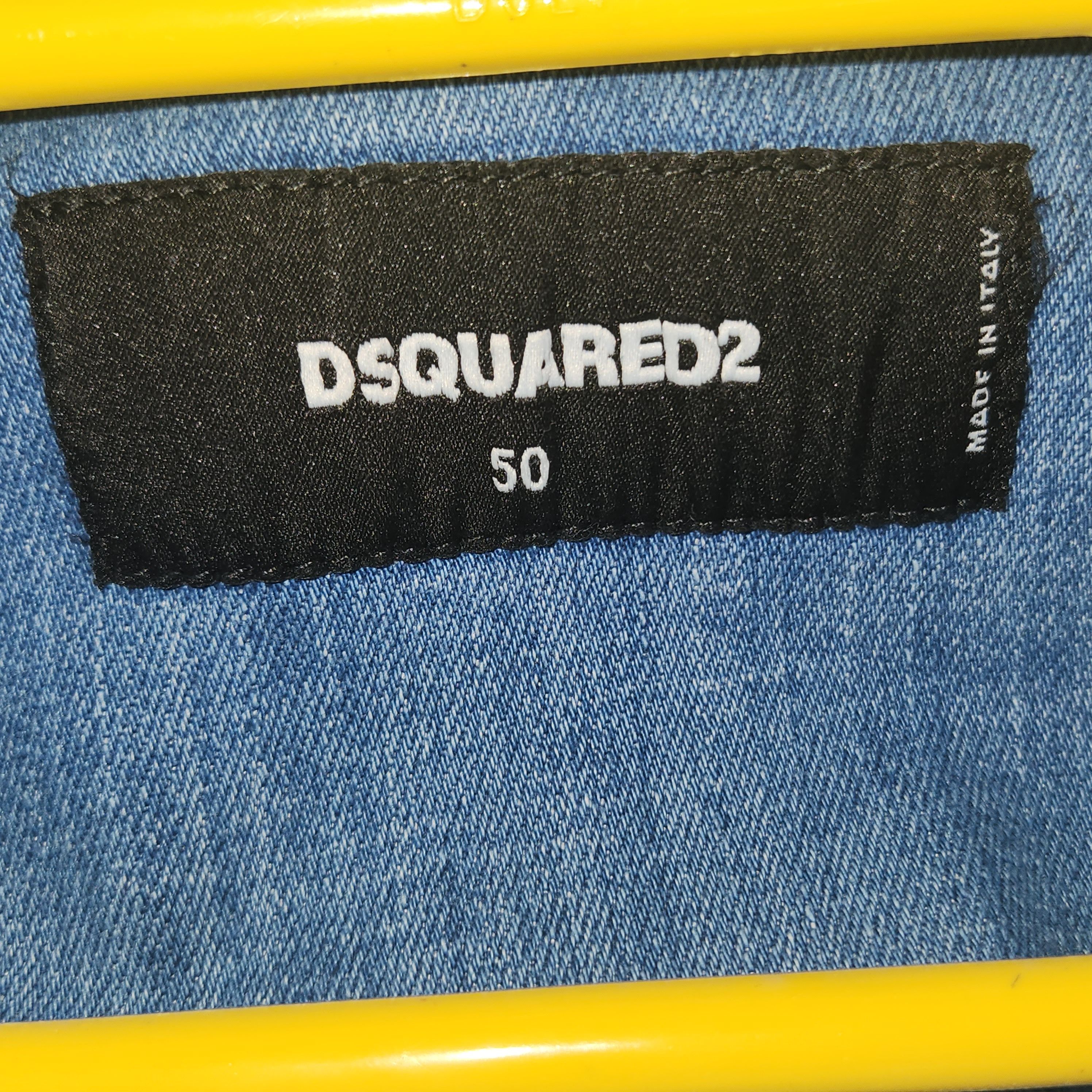 Dsquared2 DSquared2 Classic Jean Vest Model: S74FB0270 S30342 Size US M / EU 48-50 / 2 - 3 Thumbnail