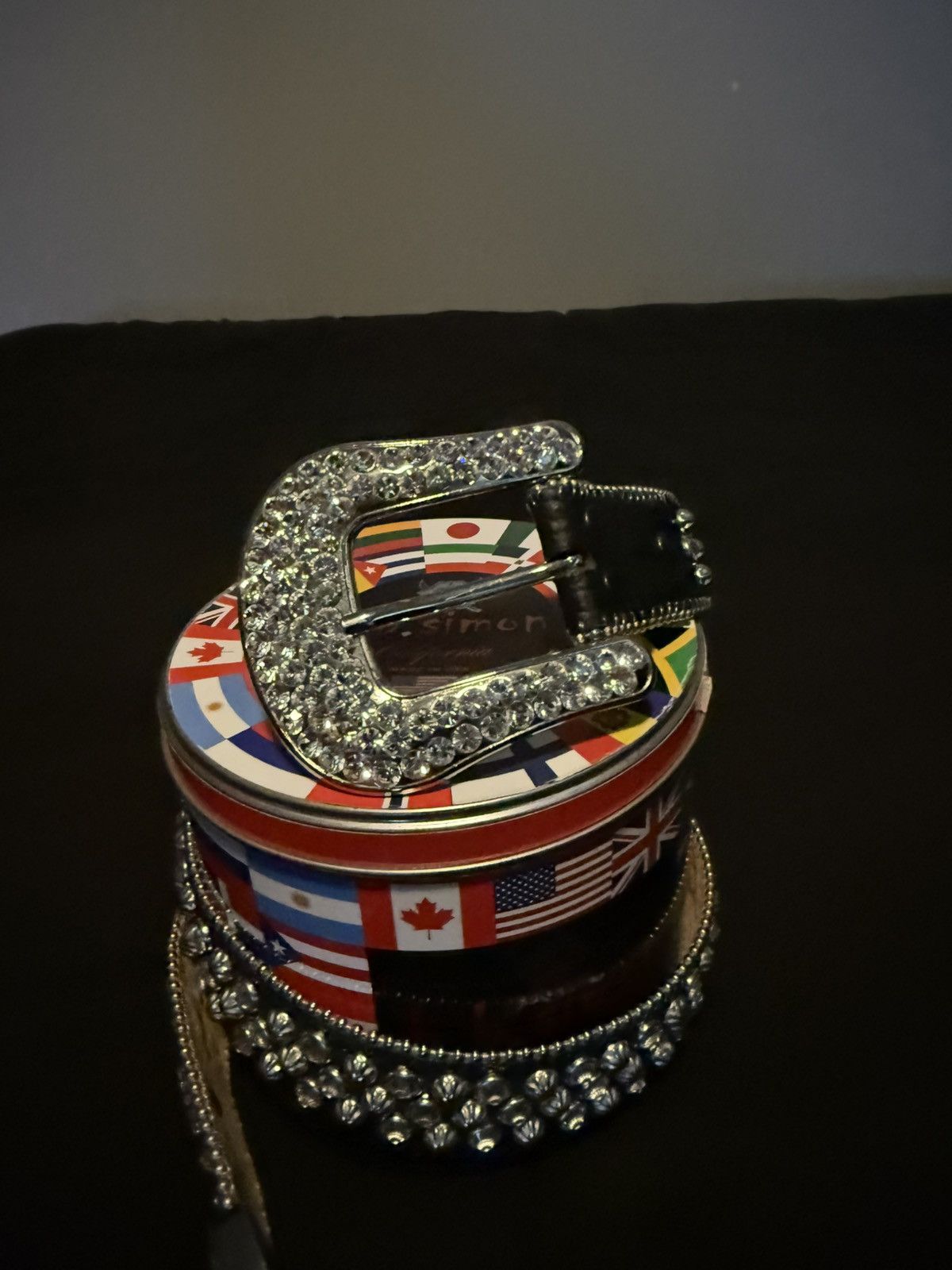 BB Simon Lavasan Black Clear Belt