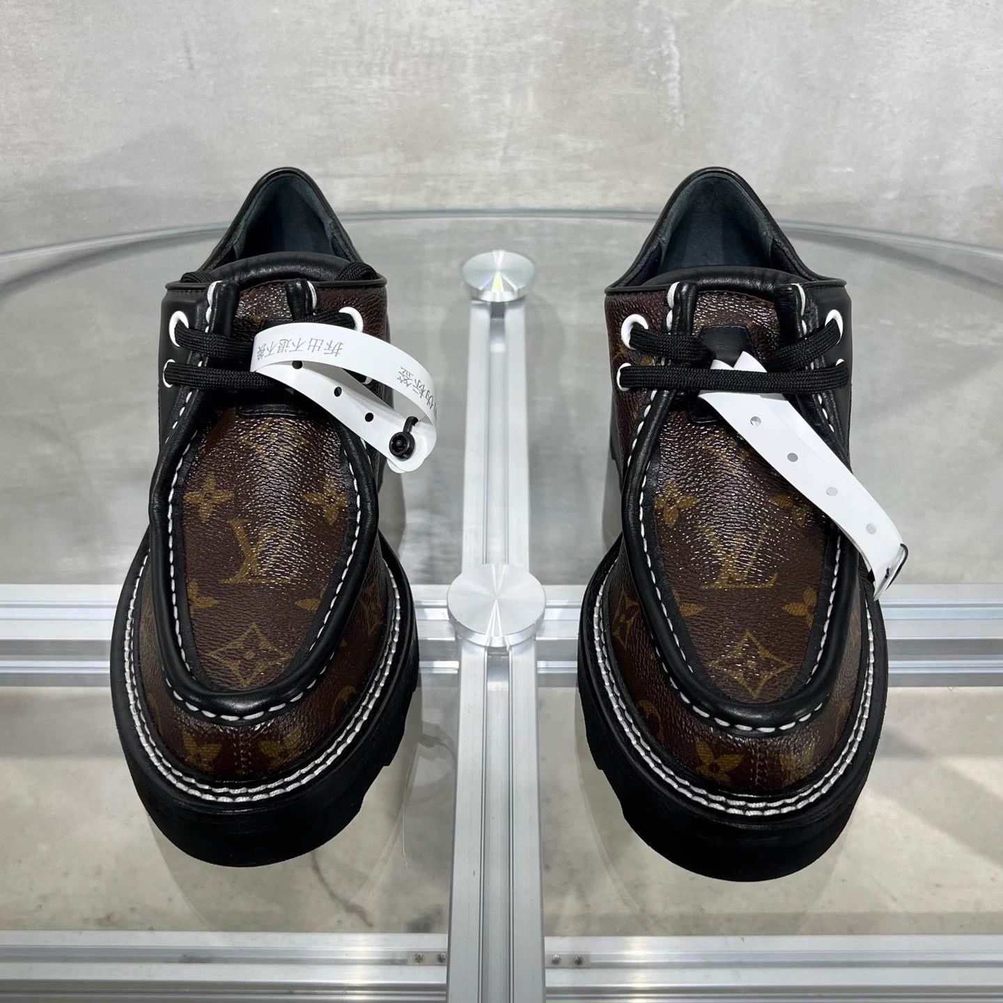Louis Vuitton LV Monogram Loafer New UK2 (36) Tried On Size US 5 / IT 35 - 1 Thumbnail