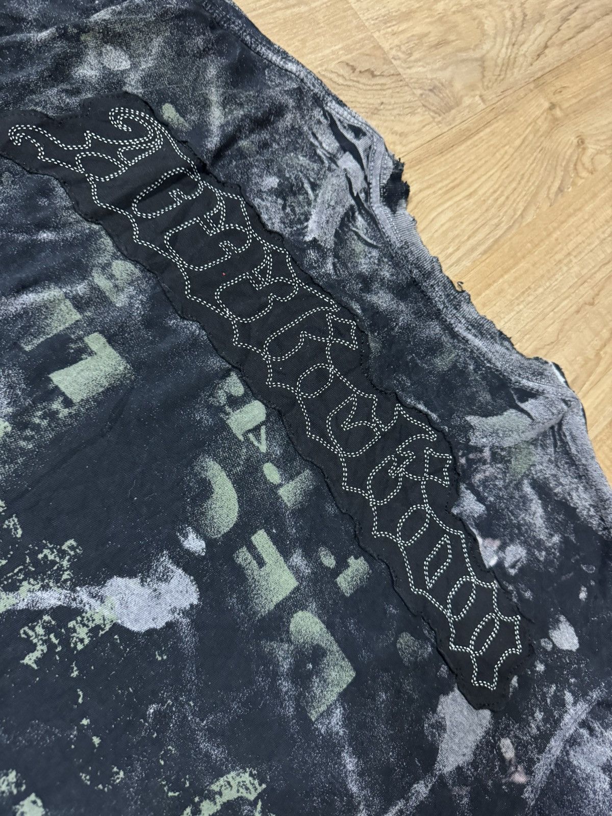 Affliction × Seditionaries AFFLICTION PUNK STYLE PATCHWORKS TSHIRT Size US L / EU 52-54 / 3 - 3 Thumbnail