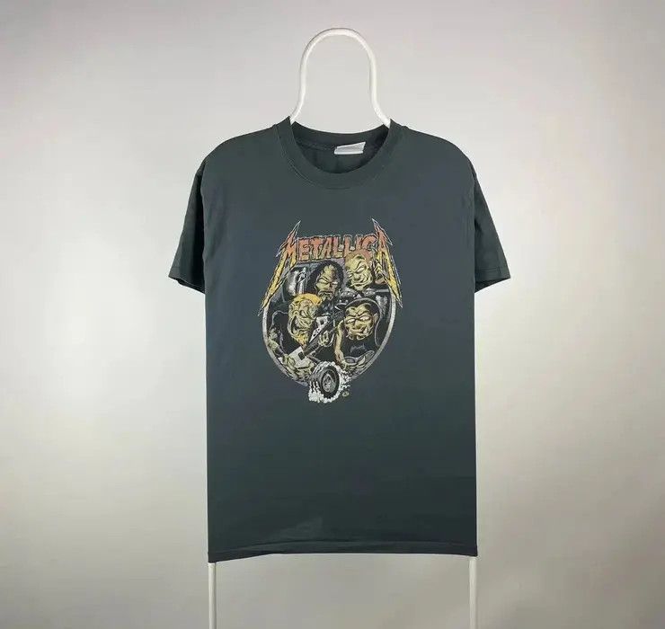 Metallica Metallica T-shirt rock tee vintage size Small grey band tee Size US S / EU 44-46 / 1 - 1 Thumbnail
