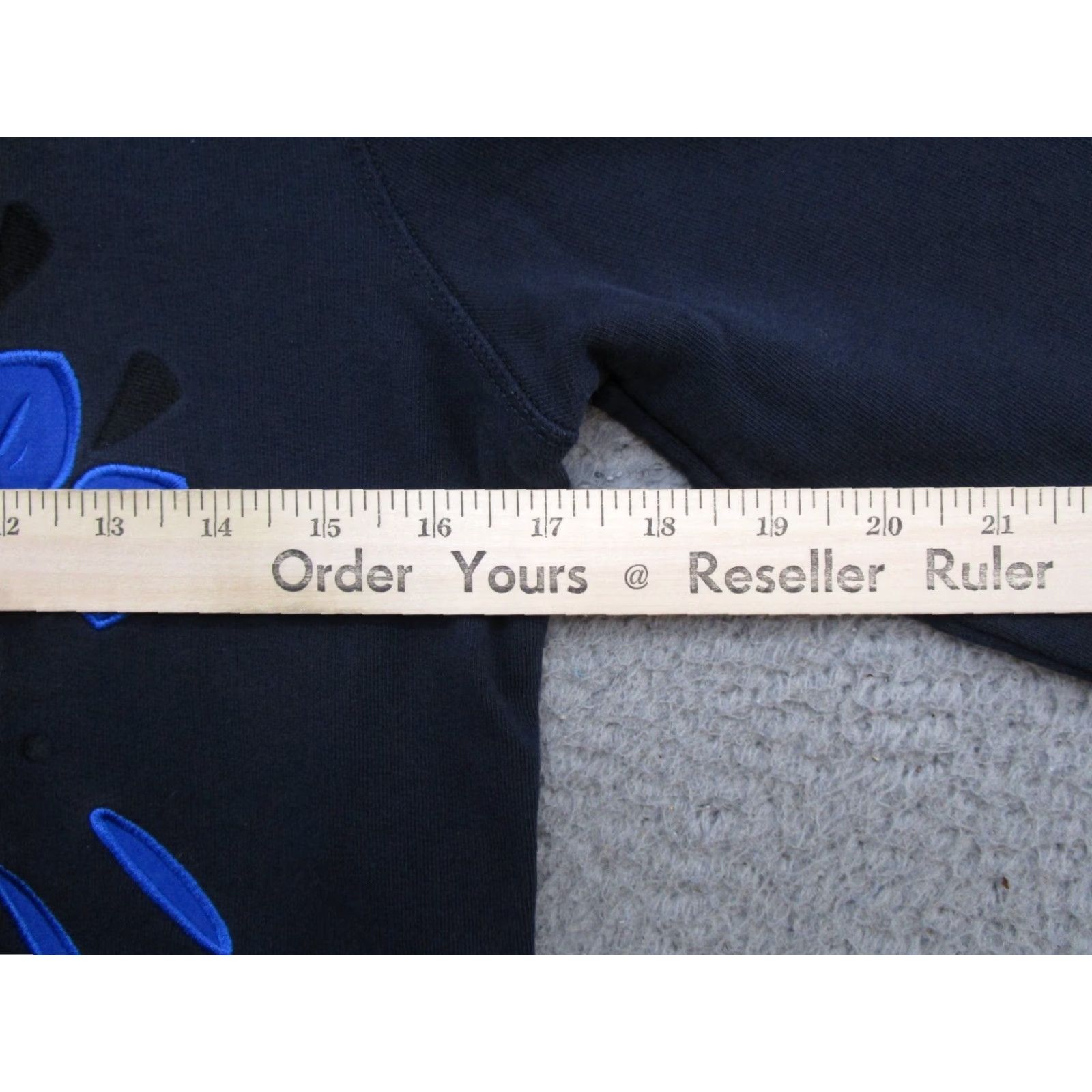 Kenzo Kenzo Paris Evil Eye Sweatshirt Pullover Crew Neck Navy Blue Mens Size S Size US S / EU 44-46 / 1 - 6 Thumbnail