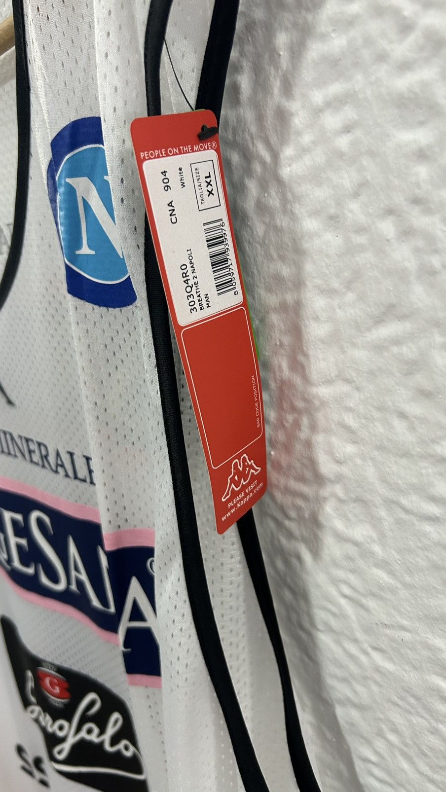 Kappa SSC Napoli Training Top Kappa Size US XXL / EU 58 / 5 - 9 Thumbnail
