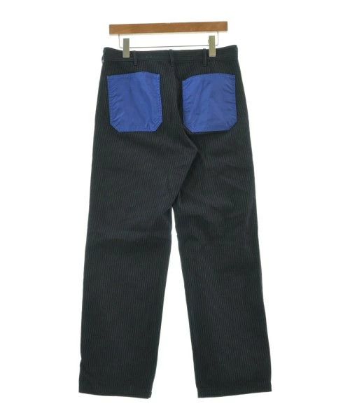 Comme des Garcons Homme Cropped Pant Stripes Straight Cut Zip Ply Cotton Multicolor Size US 32 / EU 48 - 2 Thumbnail