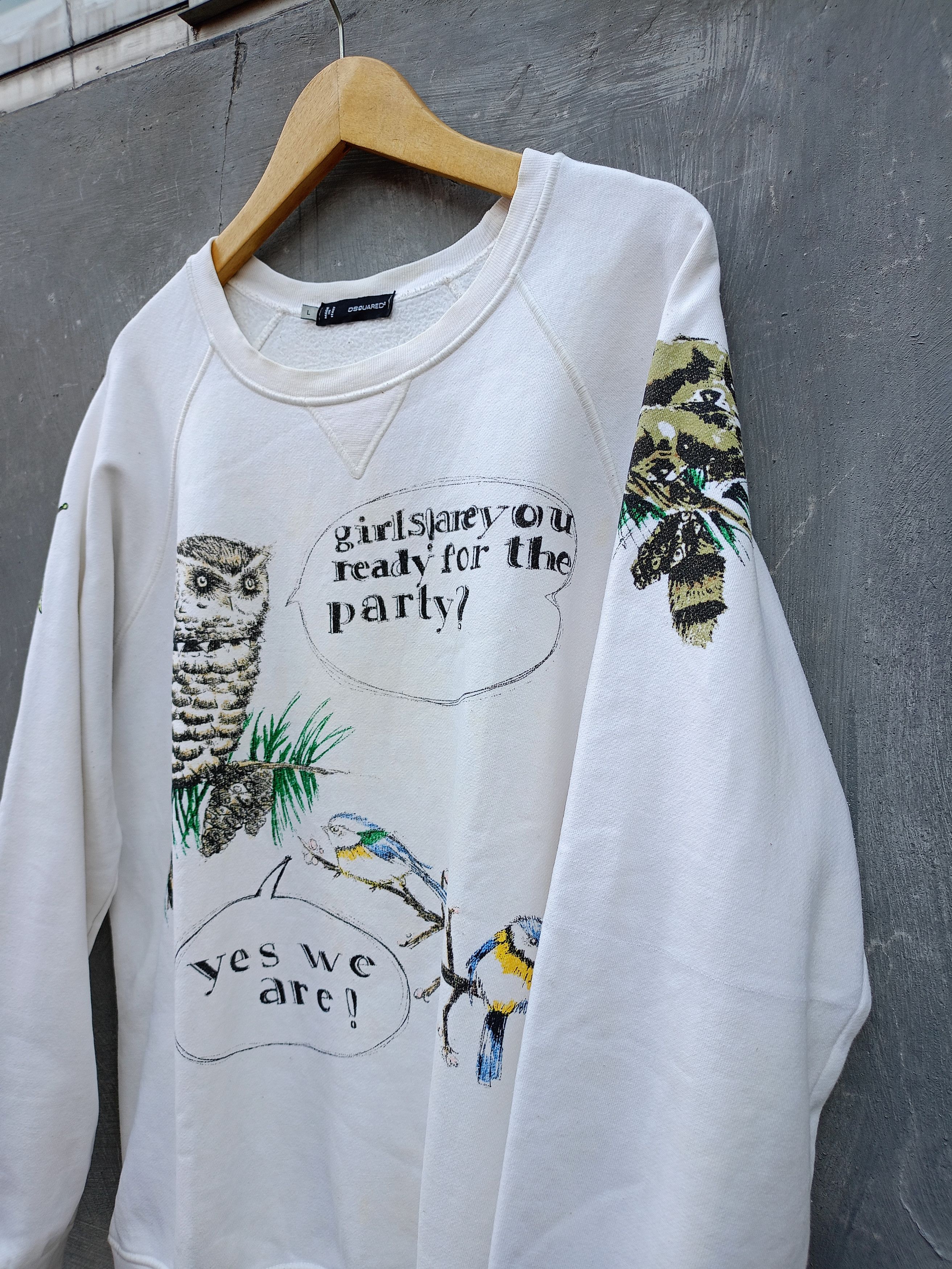 Dsquared2 Dsquared animal motive sweatshirt Size US L / EU 52-54 / 3 - 3 Thumbnail
