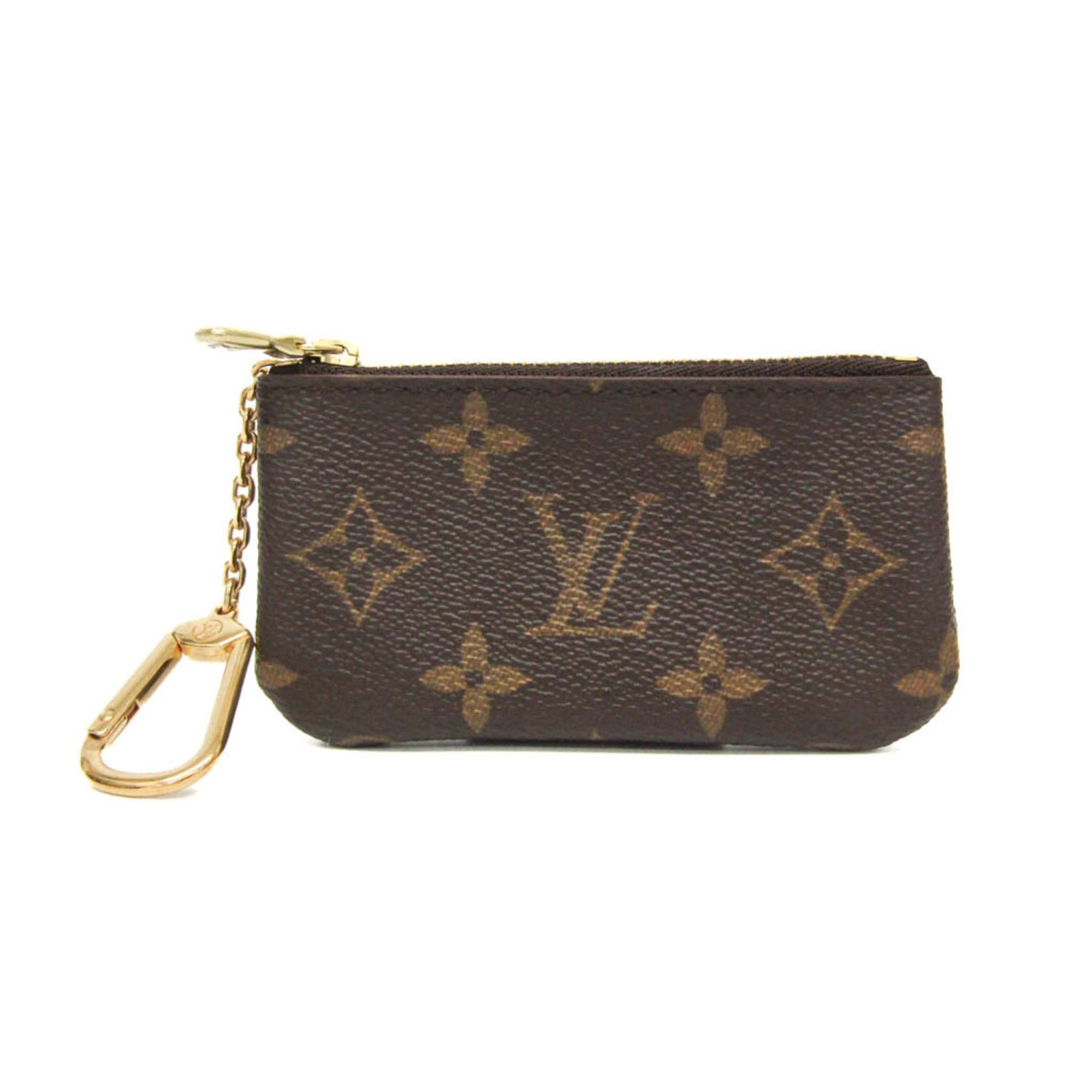 Louis Vuitton Louis Vuitton Monogram Key Pouch M62650 Men,Women Monogram Coin Purse/coin Case Brown Size ONE SIZE - 1 Thumbnail