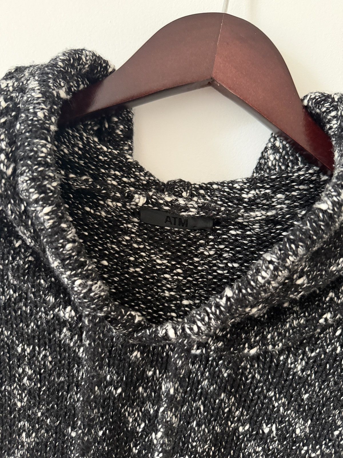 ATM Anthony Thomas Melillo ATM Sample Knit Hoodie Size US M / EU 48-50 / 2 - 3 Thumbnail