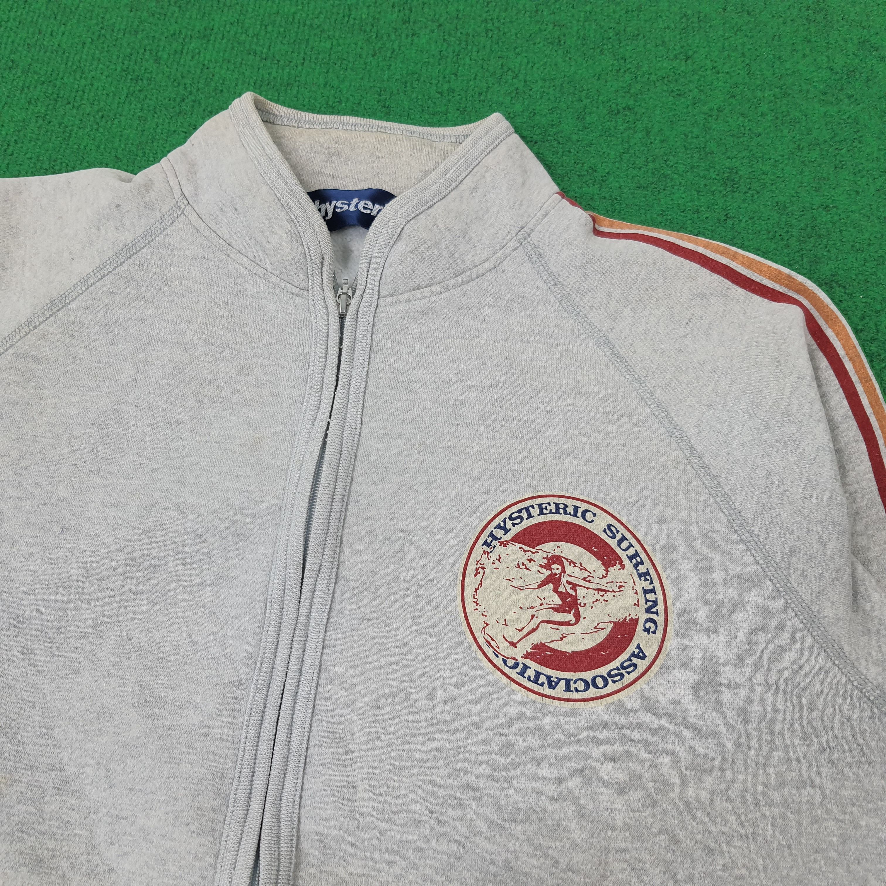 Hysteric Glamour × Japanese Brand × Vintage Vintage Hysteric Glamour Japanese Brand Zipper Sweatshirt Size US S / EU 44-46 / 1 - 6 Thumbnail