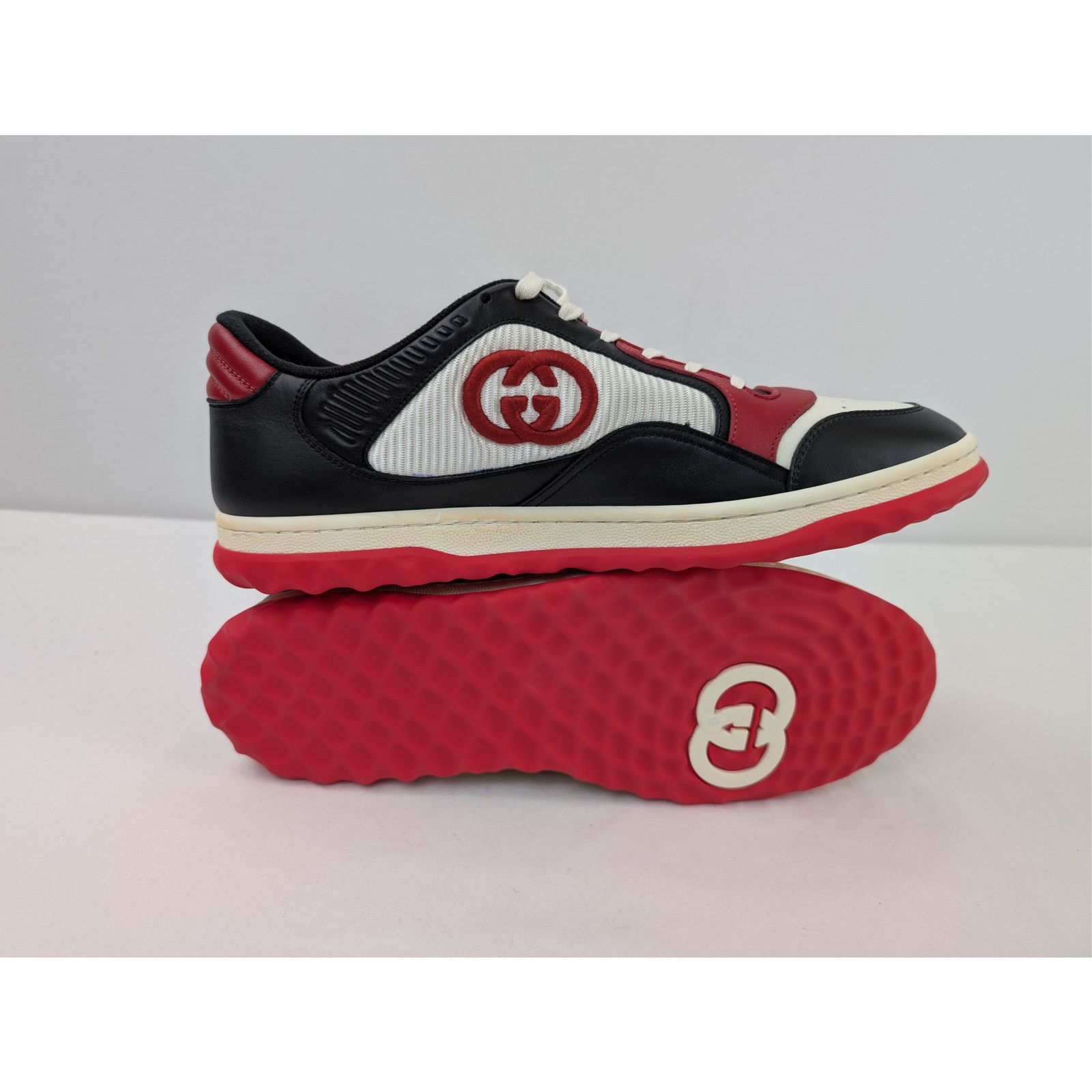 Gucci o1rshd1 Dali Soft Sneakers Leather R.S in Multicolor Size US 12.5 / EU 45-46 - 1 Thumbnail