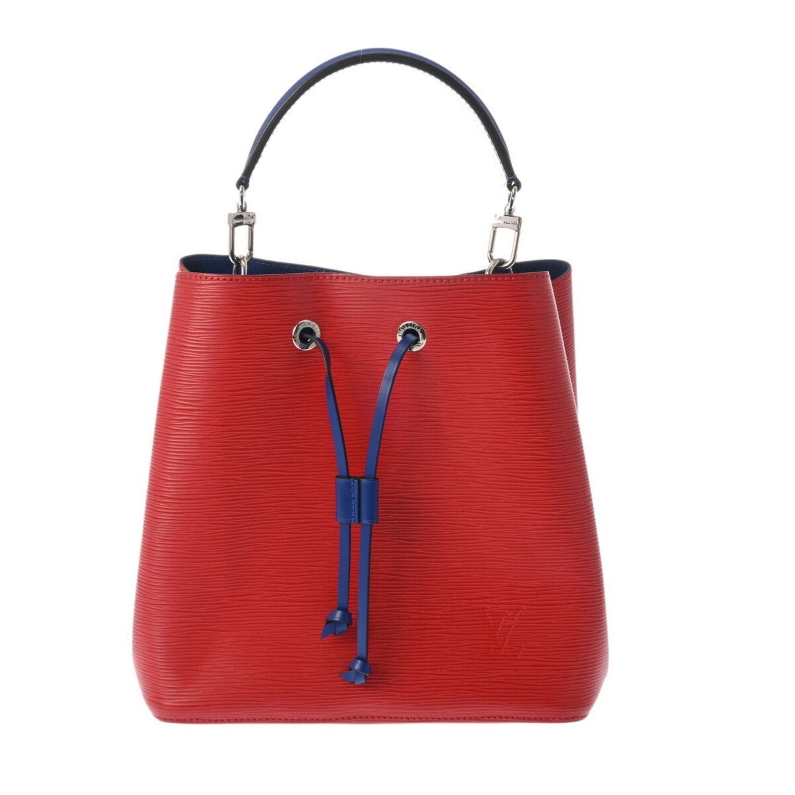 Louis Vuitton Mini Bucket Red Epi Leather Drawstring