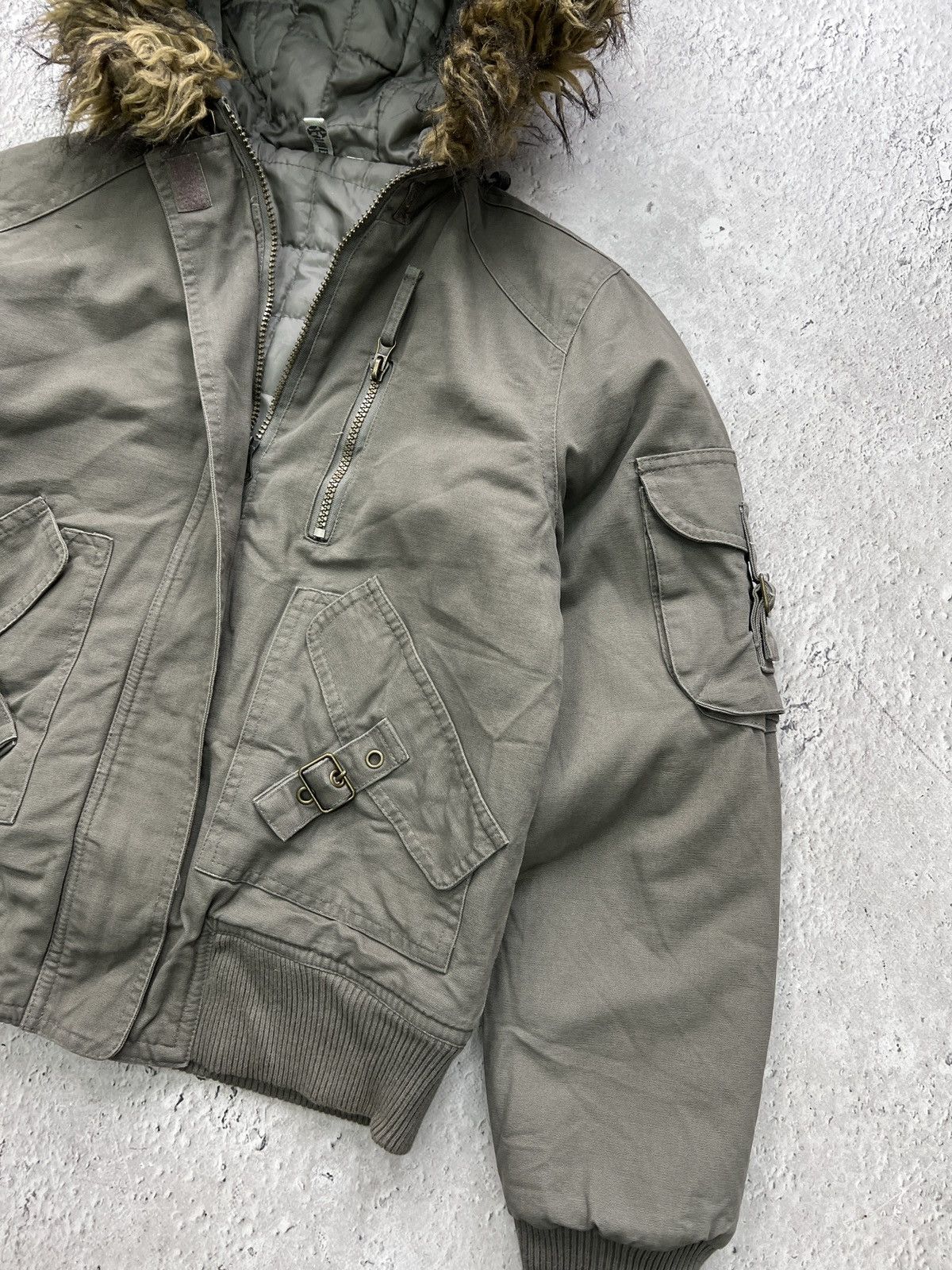 Hysteric Glamour Hype military green cropped jacket hysteric glamour style Size US S / EU 44-46 / 1 - 2 Thumbnail