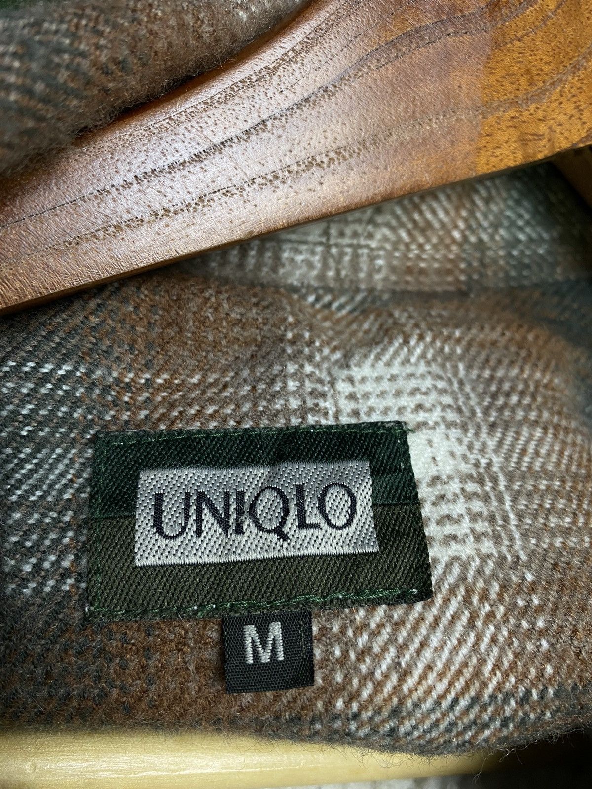 Uniqlo × Vintage Vintage 90s Uniqlo Tartan Jacket Size US M / EU 48-50 / 2 - 14 Thumbnail