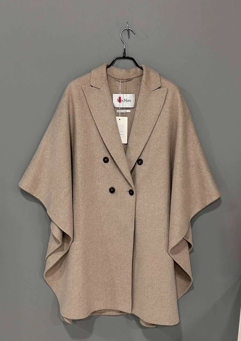 Max Mara Max Mara Cashmere double-breasted cloak Size M / US 6-8 / IT 42-44 - 1 Thumbnail